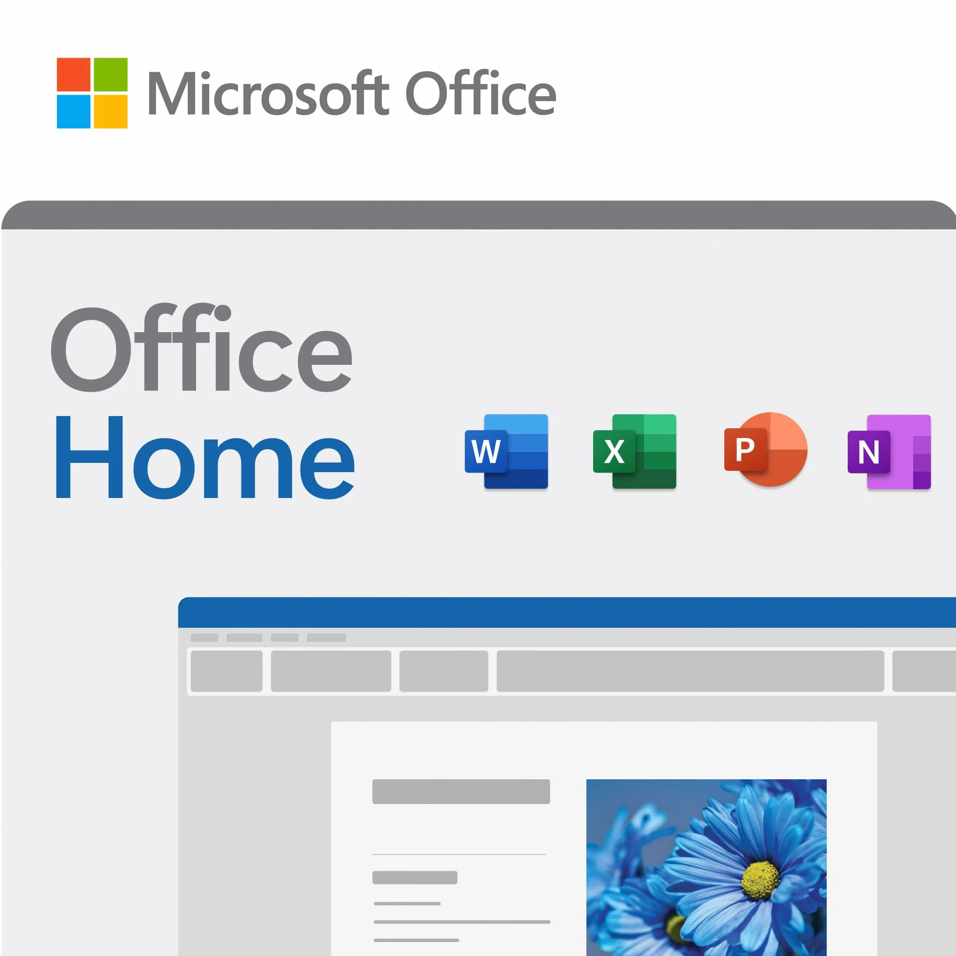 Microsoft Office 2021 Home & Business Windows & Mac, Product Key Card