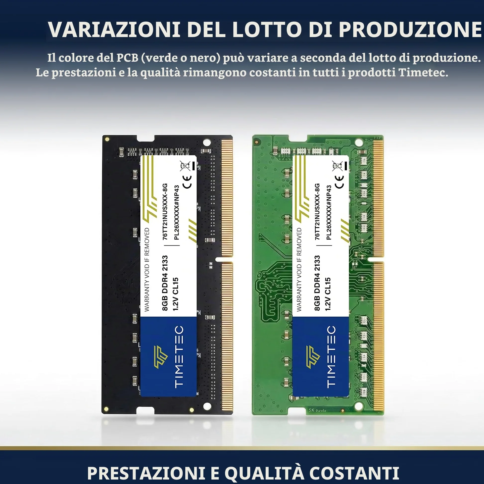 Timetec 16GB KIT(2x8GB) DDR4 2133MHz (PC4-2133P) PC4-17000 SODIMM RAM per laptop, mini PC e computer All-in-One – Non-ECC Unbuffered, 260 pin, 1,2V CL15 modulo di memoria
