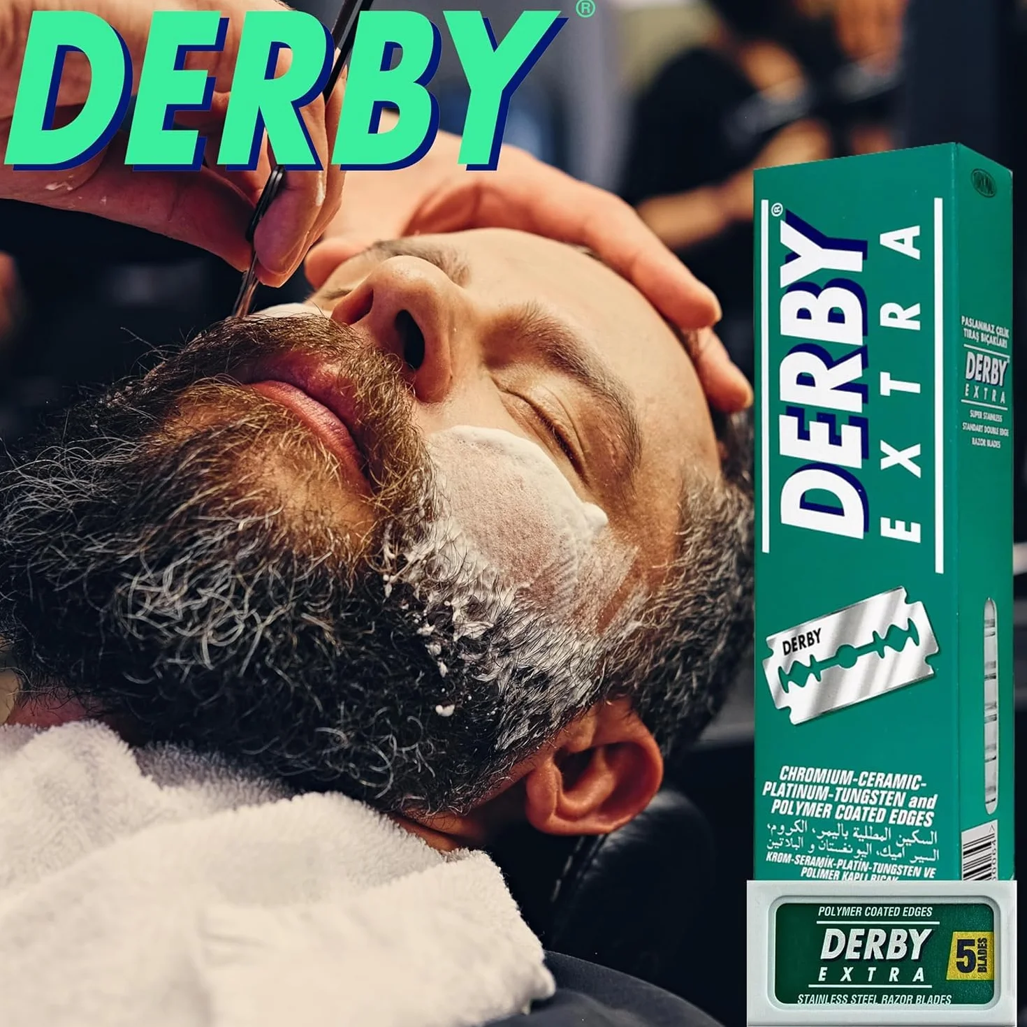 Derby Lamette da Barba Double Edge 100 Unità