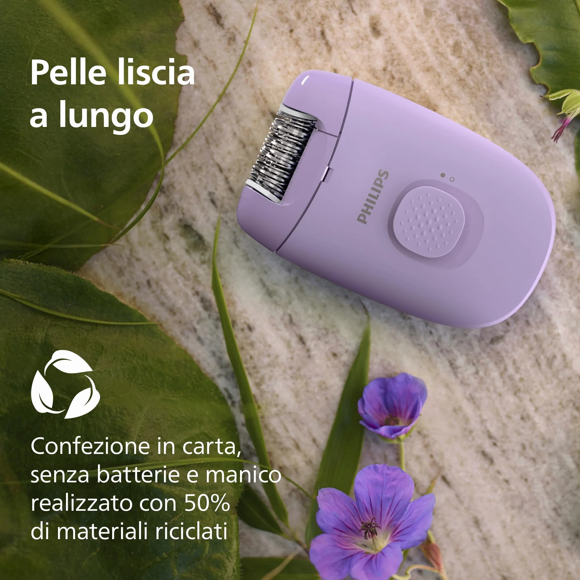 Philips Serie 2000 Epilatore da Donna BRE237/00 con Filo per Corpo e Zone Sensibili