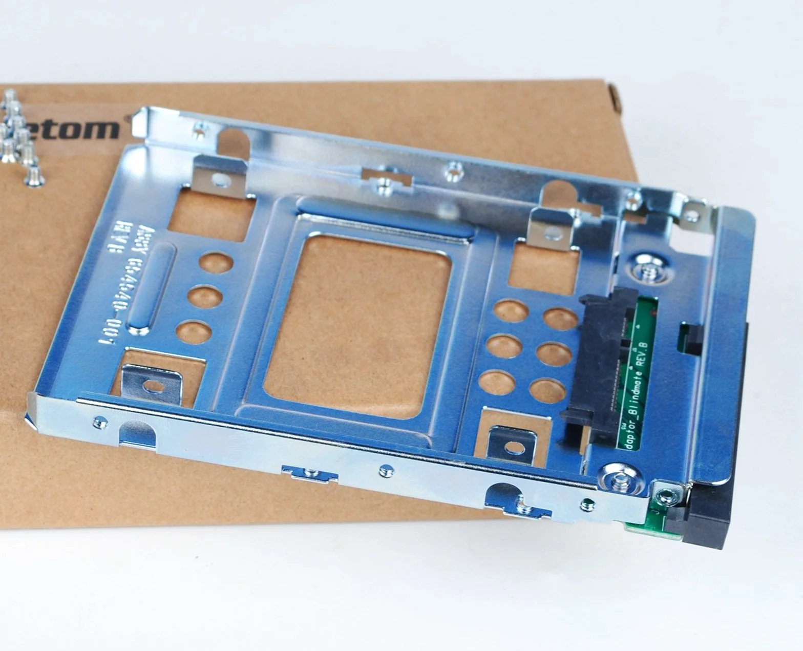 2,5" SSD a 3,5 Pollici Hot-Swap SATA/SSD Adapter Disco Rigido HDD Adattatore di Montaggio Staffa Tray Caddy Convertitore 654540-001 con 8 Viti
