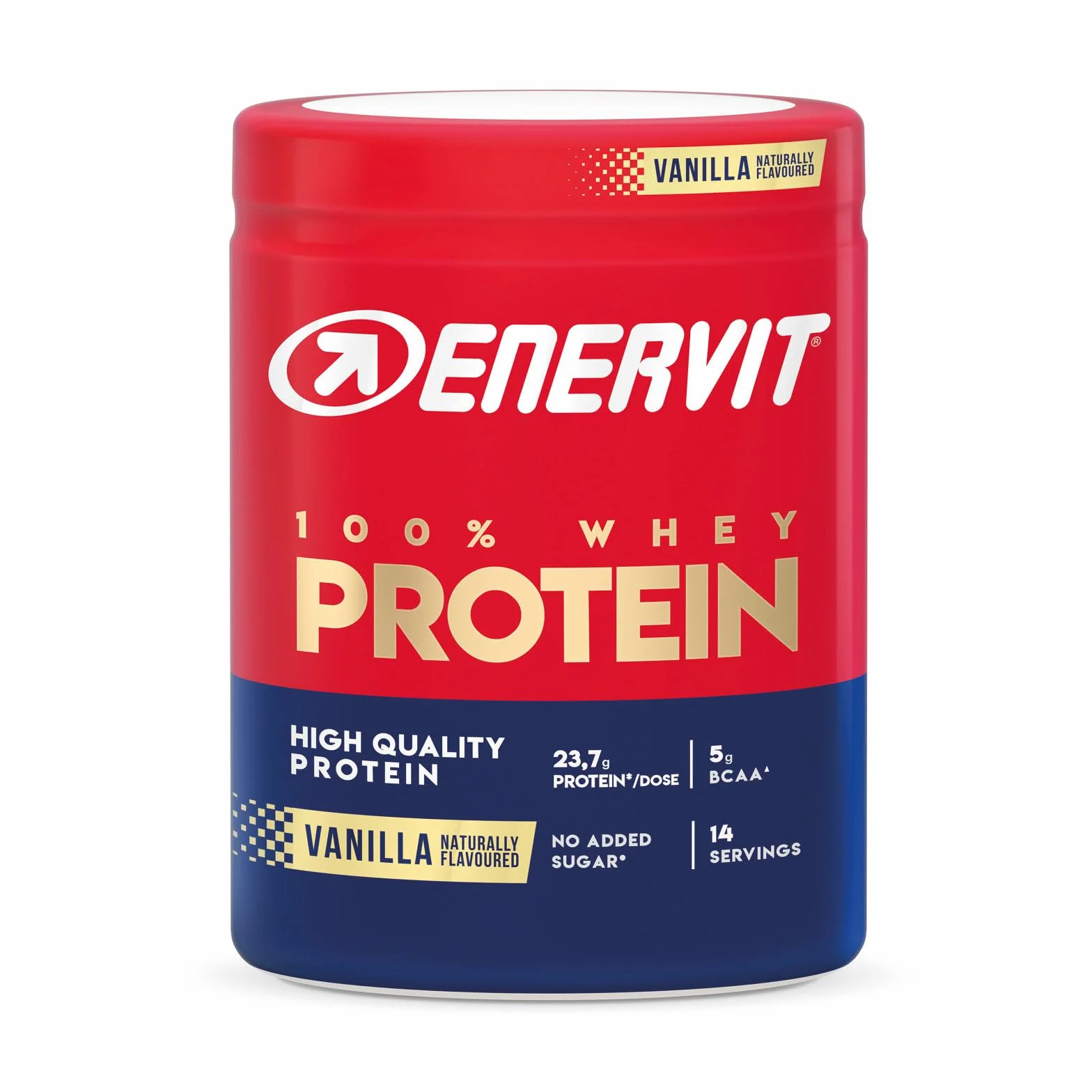 Enervit 100% Whey Protein Gusto Vaniglia 420g Senza Zuccheri Aggiunti Senza Glutine