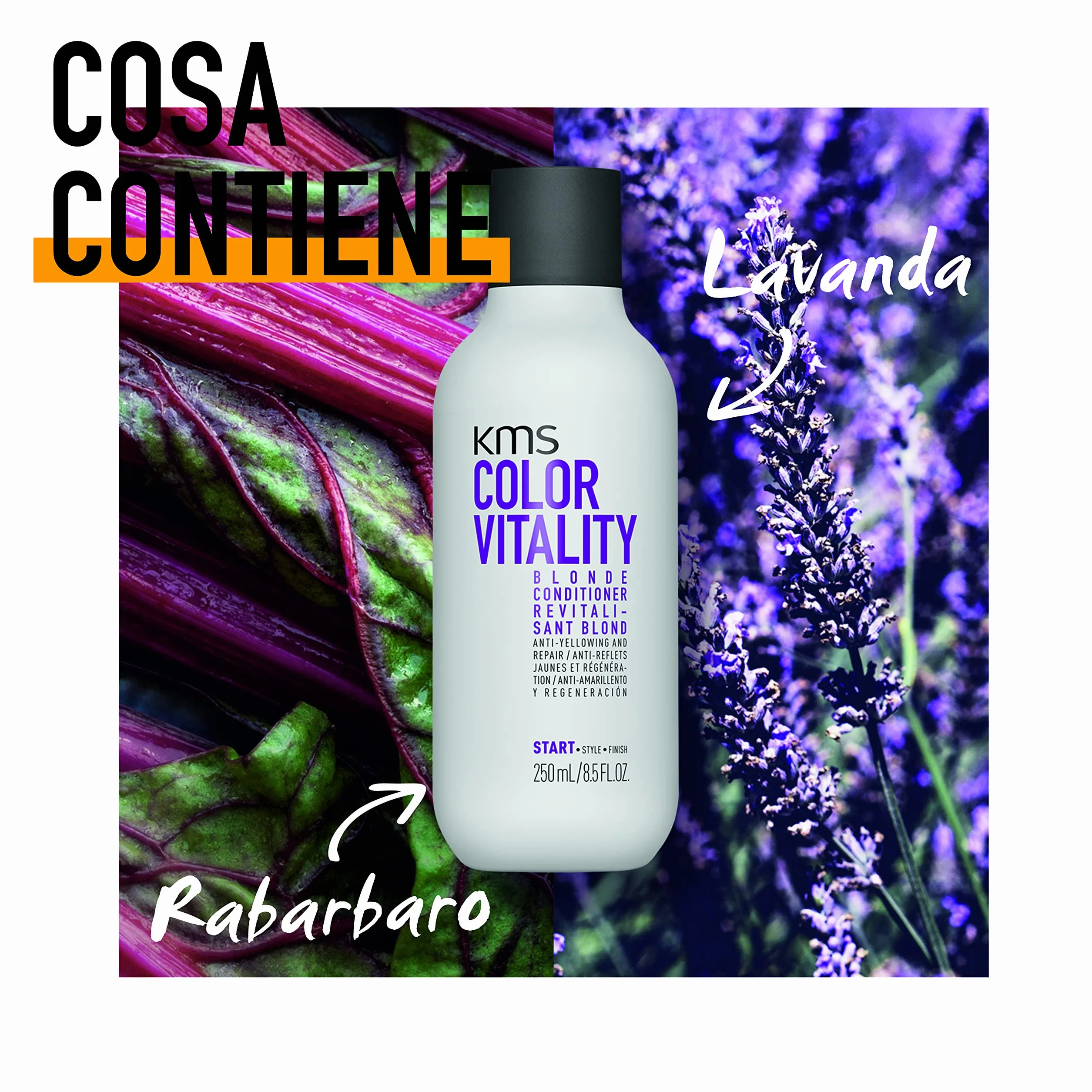 KMS COLORVITALITY Balsamo per Capelli Biondi 250ml