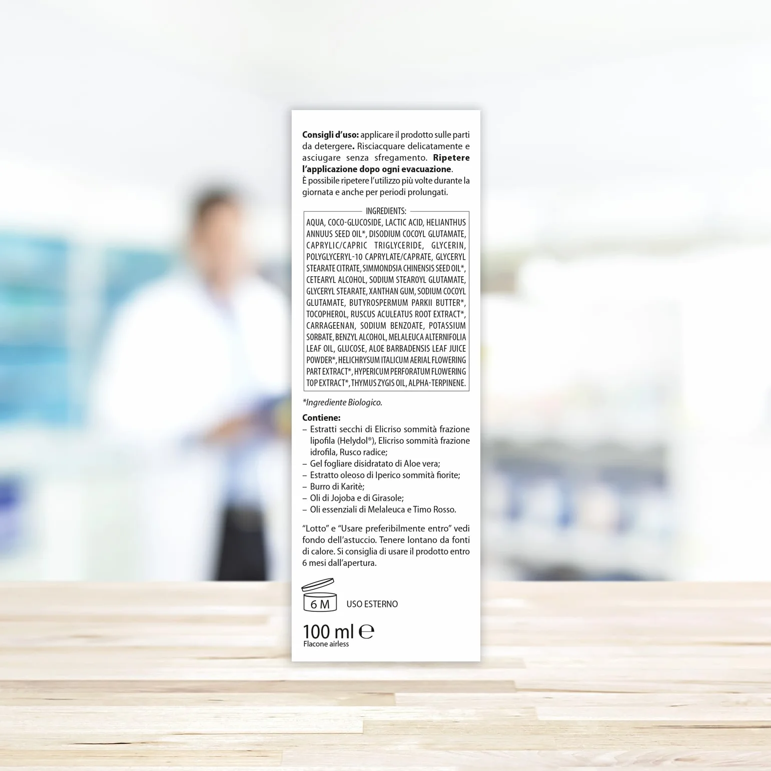 Aboca Fitoroid Detergente Cremoso 100 ml - Detergente Cremoso Protettivo Lenitivo per Zona Anale e Perianale