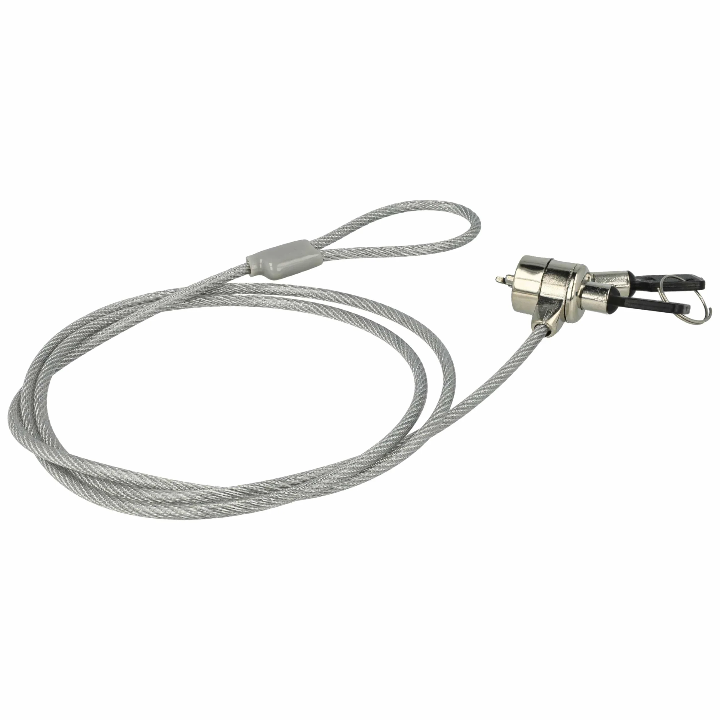 vhbw 10x Kensington Lock per Laptop Notebook - Cavo di Sicurezza con Chiavi, 1,2 m
