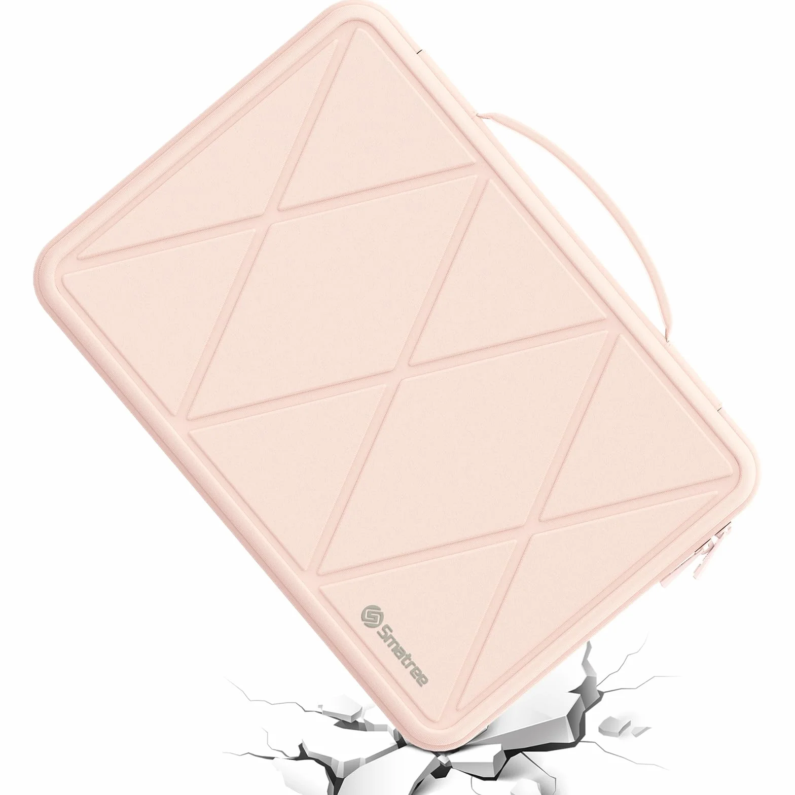 Smatree custodia rigida in EVA Compatible per 16,2 pollici MacBook Pro M4 2024/2023/2022/2021, per 16,2 pollici MacBook Pro A3403/A3186/A2485/A2991/A2780 custodia, rosa (X8283TP)