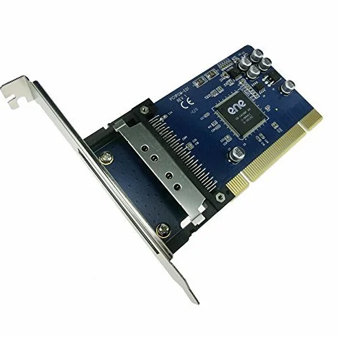 PCI to PCMCIA 16-bit (PCMCIA 2.1 / JEIDA 4.2) and 32-bit Cardbus PCMCIA PC Card to PCI Adapter Converter support low profile