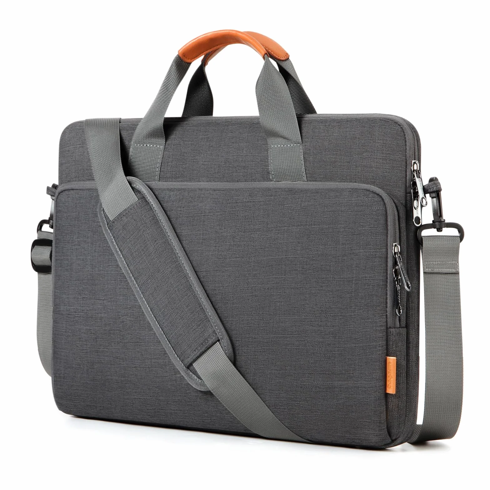 bagasin Borsa a Tracolla per PC, Borsa Messenger per Porta Laptop 15,6 17,3 14 13,3 Pollici, Custodia per PC Computer Portatile