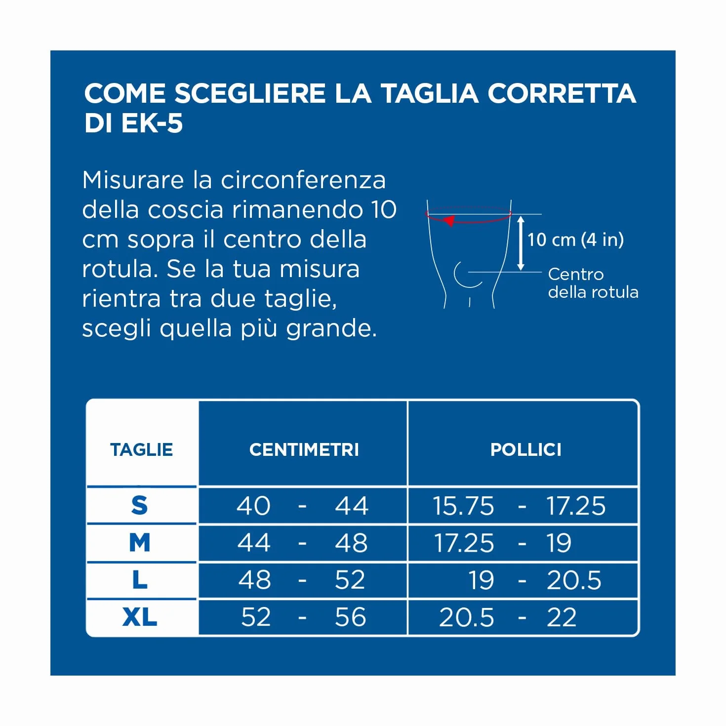 Zamst EK-5 Ginocchiera Regolabile Supporto Articolazione Ginocchio Compressione Tutore Sport (M)