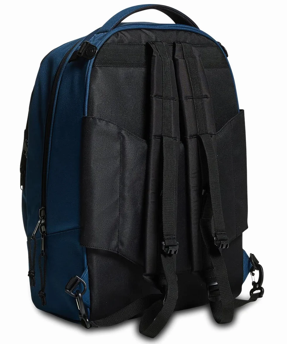 Invicta Trolley Scuola Sganciabile Plug 3 in 1 Zaino con Carrello Blu