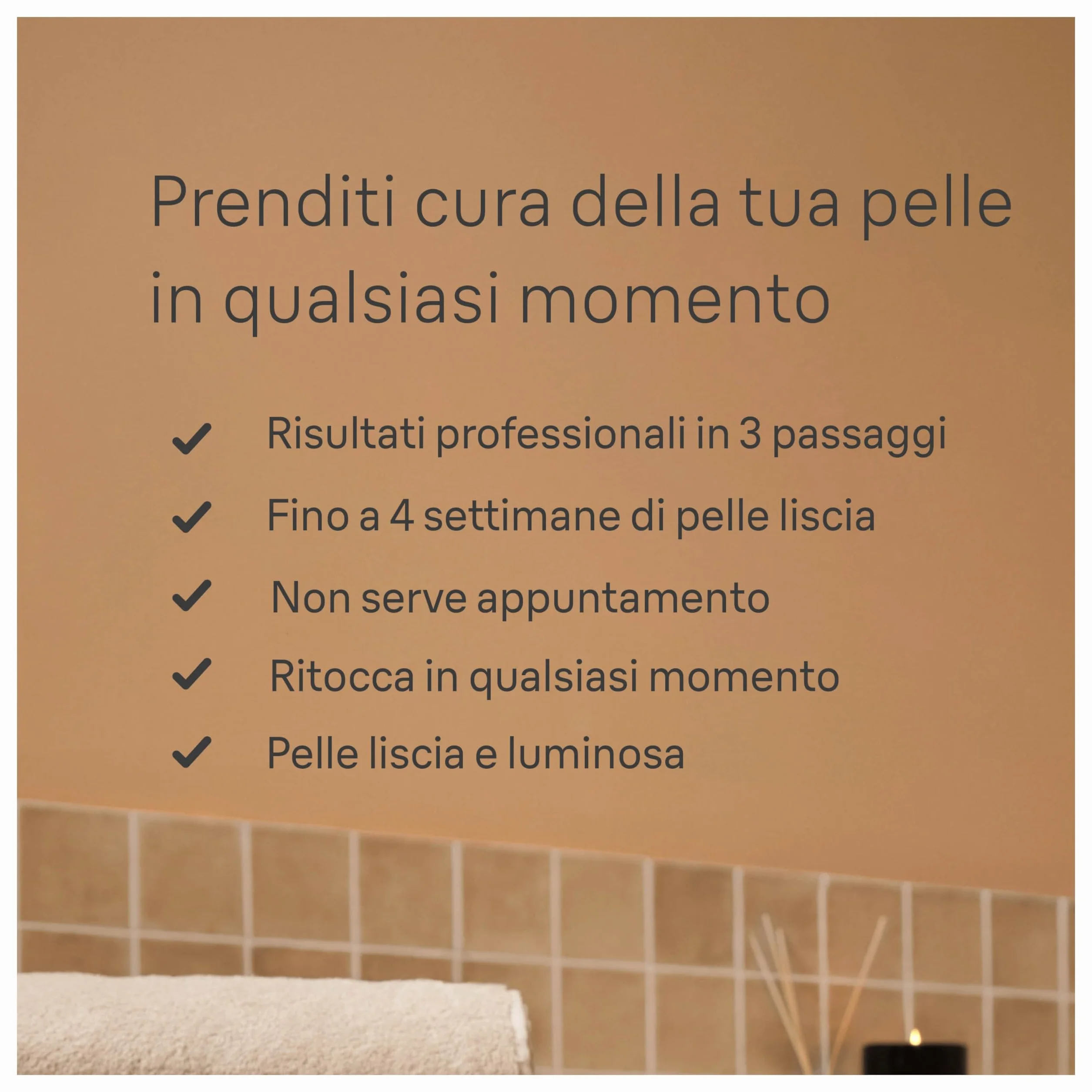 Braun Silk-Épil 9 Flex Skinspa Epilatore Elettrico Donna Wet & Dry, Bianco/Oro, 9-681 3d