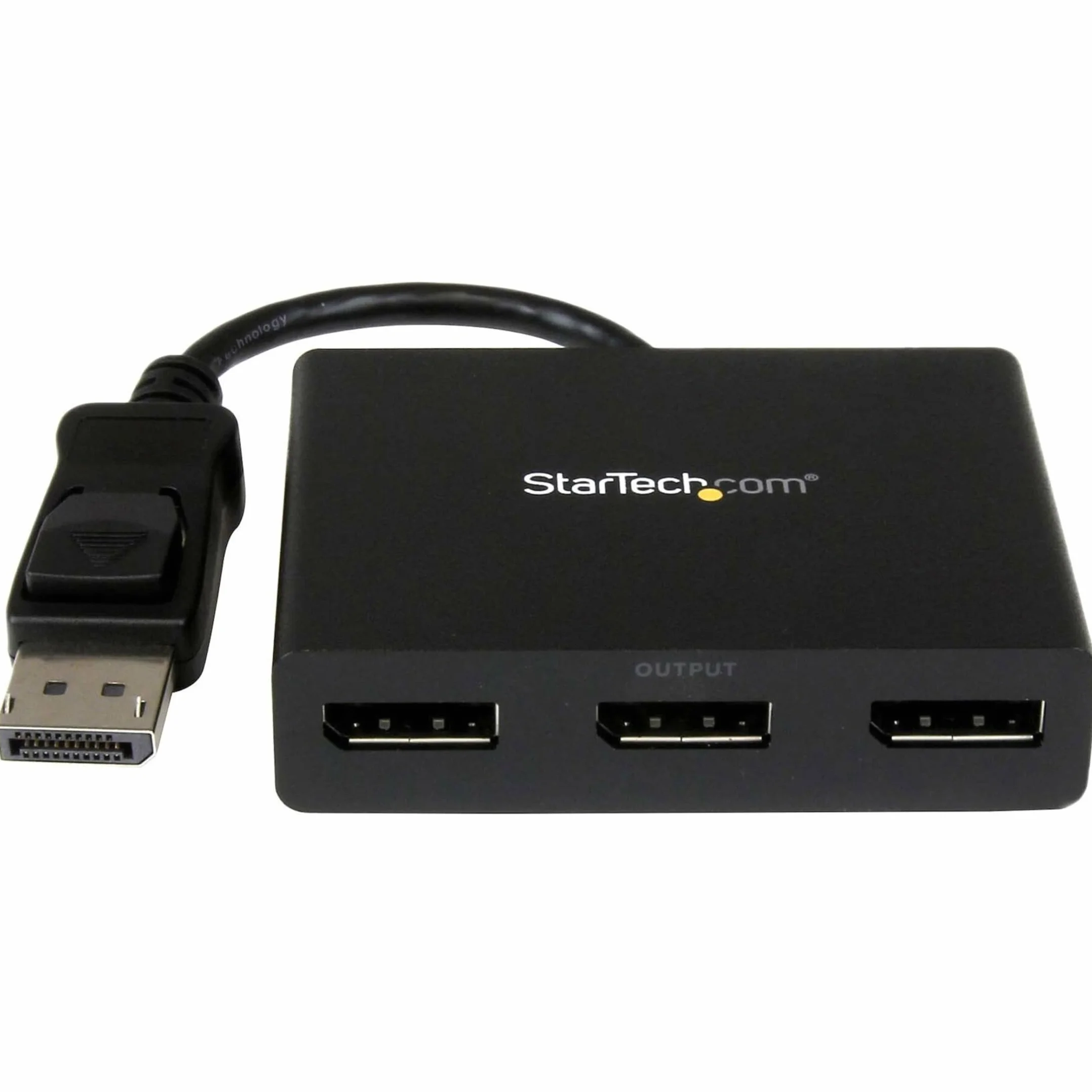 StarTech.com Hub MST DisplayPort a 2 Porte - Adattatore Multi-Monitor DP 1.2 - Sdoppiatore/Splitter Video DisplayPort 4K 30Hz o 1080p 60Hz per Triplo Monitor - DP a 3xDP - Solo Windows (MSTDP123DP)