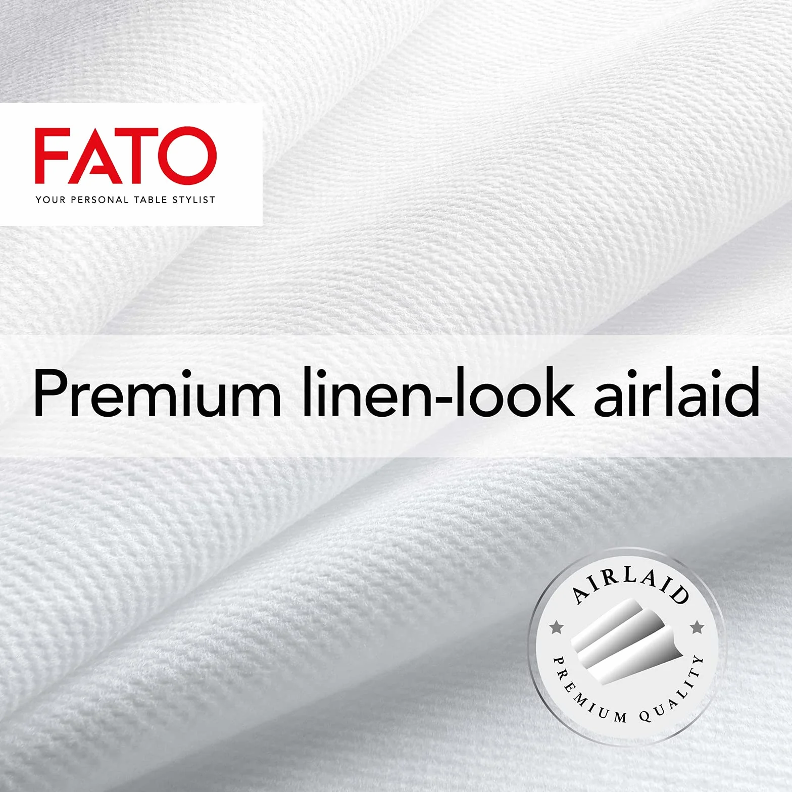 Fato Tovaglioli Airlaid Effetto Tessuto 40x40 Confezione 50 Decoro Shade Bordeaux