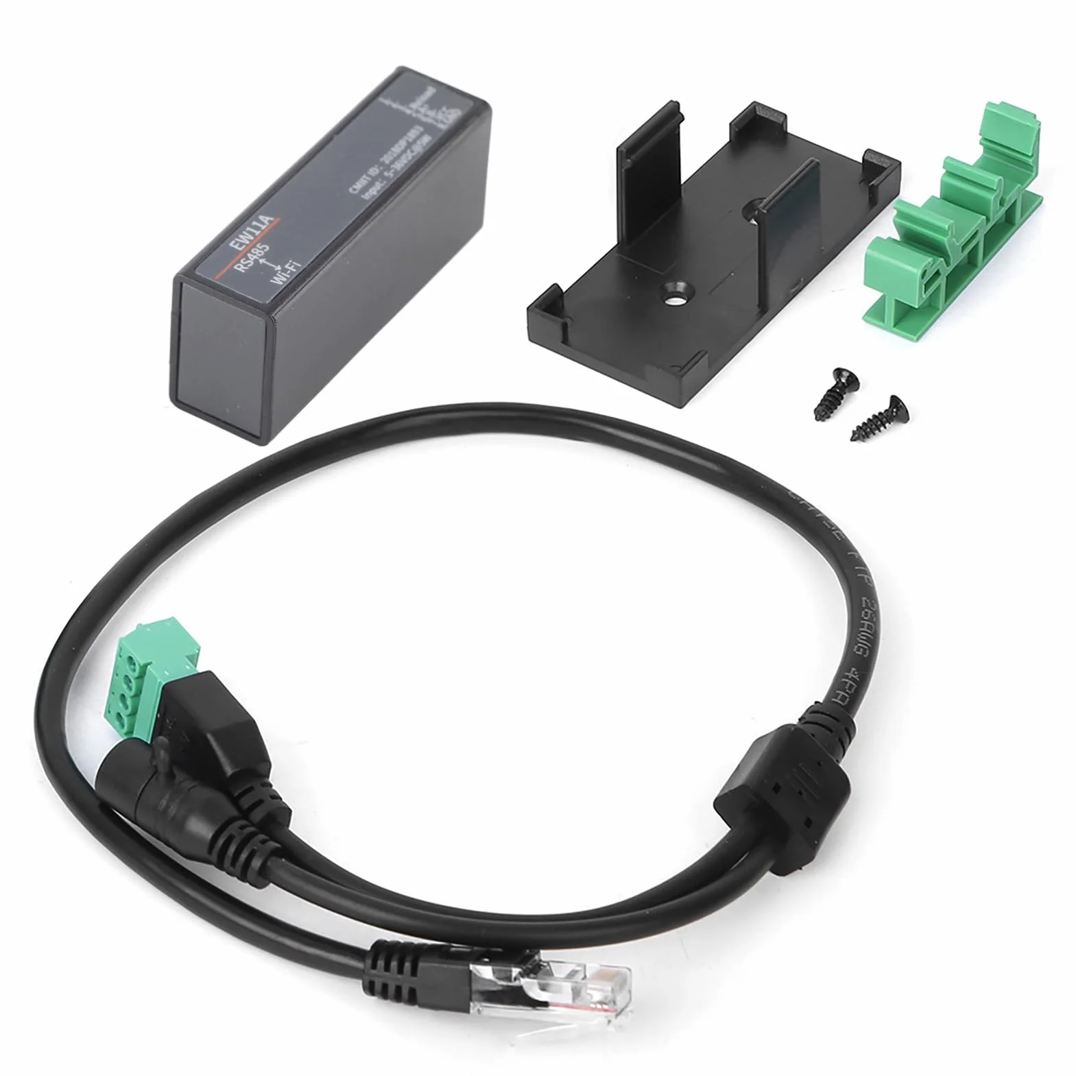 Server Seriale WIFI con Antenna Integrata Modulo di Comunicazione Wireless Interfaccia RJ45 18 Porte