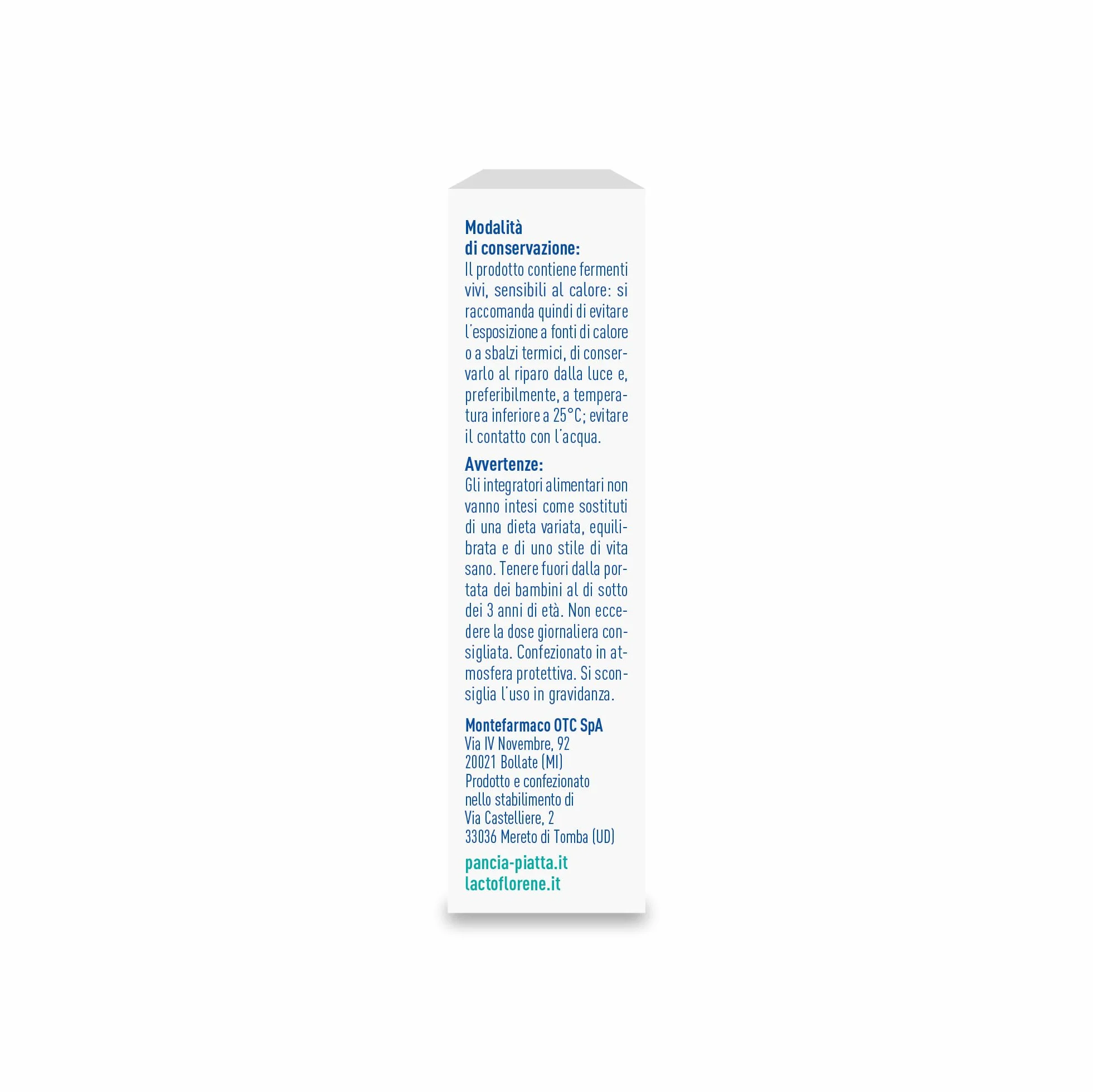 Montefarmaco Otc Lactoflorene Pancia Piatta 10 Bustine