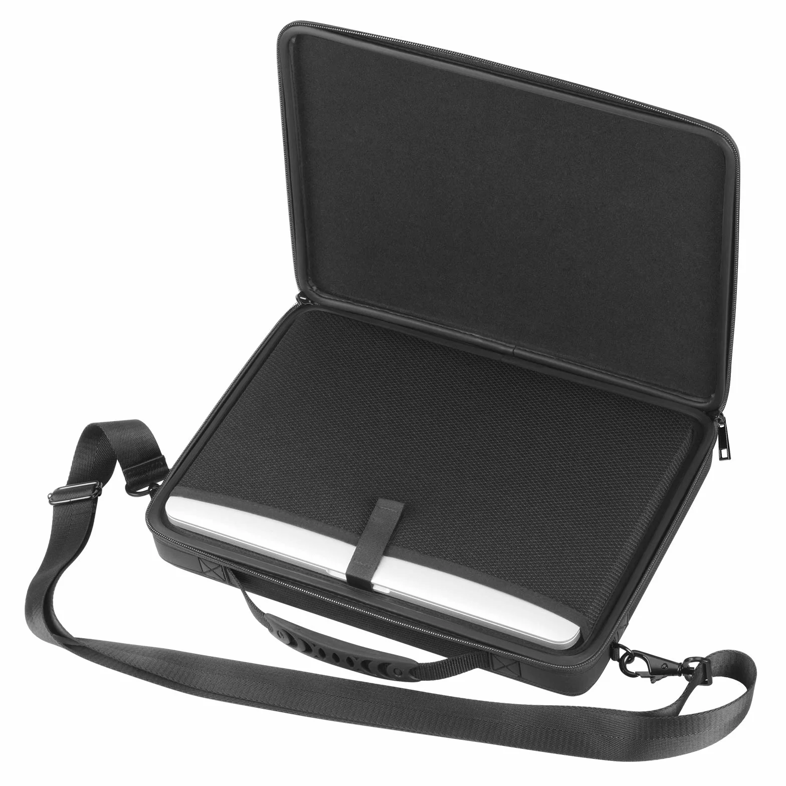 Smatree 13,3 Pollici Custodia Rigida per Computer Portatile per 14" MacBook Pro 2021/13,3" MacBook Pro/MacBook Air /12,3 Pollici Surface Pro X/8/7/6/5 Custodia protettiva - Nero
