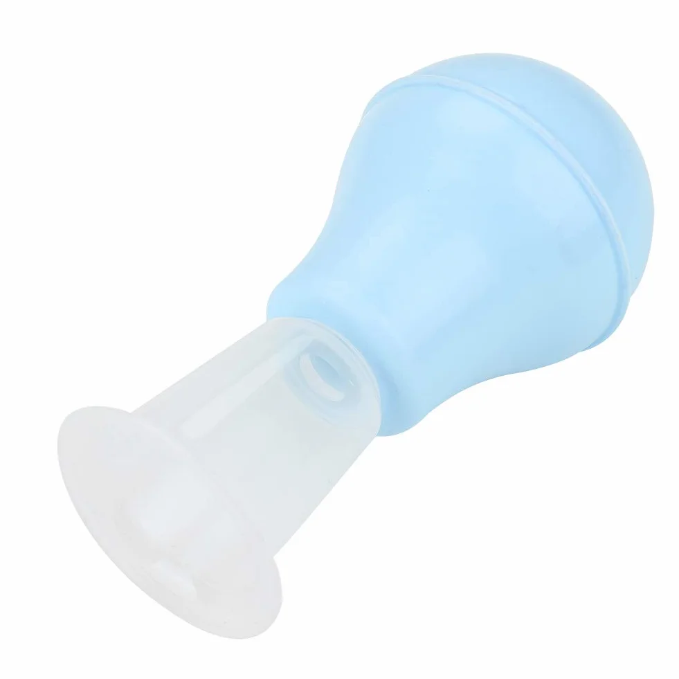 Correttore Capezzoli in Silicone Morbido per Allattamento, Aspirazione Ingrandimento, Capezzoli Piatti Invertiti (Blu)