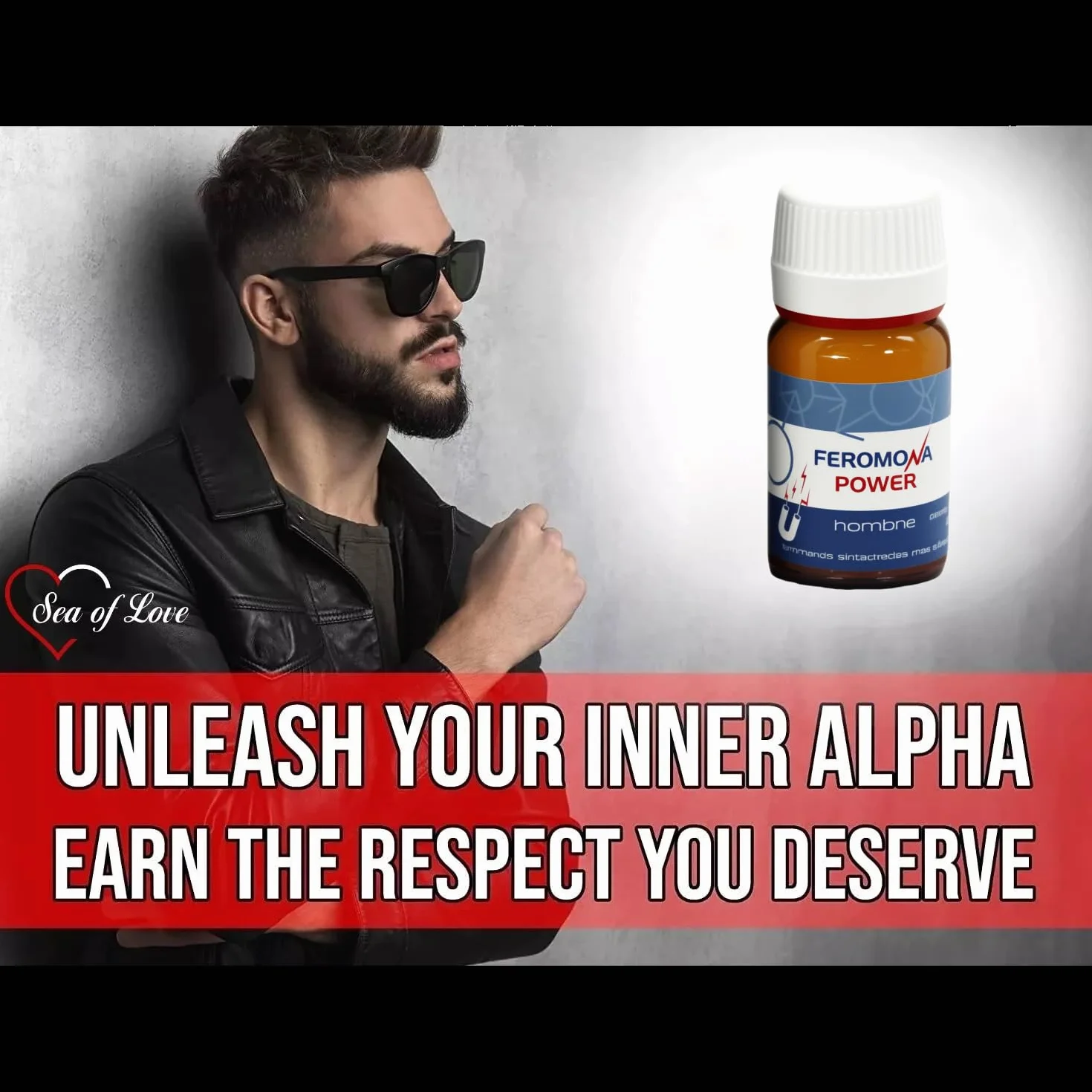 Feromona Power Pheromone Parfum Uomo Alpha | Concentrato feromoni per uomini senza profumo alfa feromone maschile
