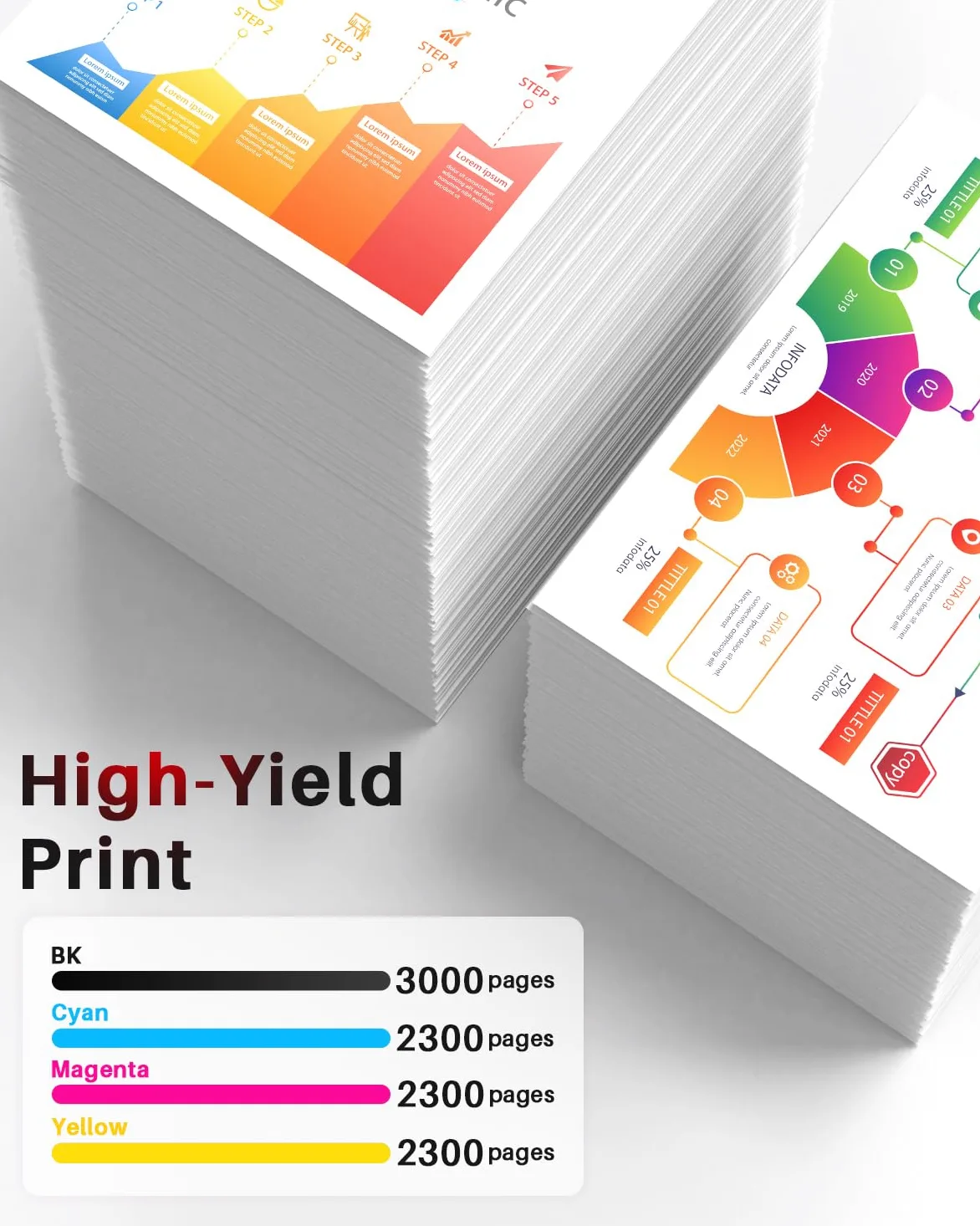 TN247 TN243CMYK Toner Compatibile con Brother TN247 TN-243CMYK | Compatibile con Brother DCP-L3550CDW MFC L3730CDN MFC-L3750CDW MFC L3770CDW HL-L3270CDW HL-L3210CW ( 4 Pezzi)