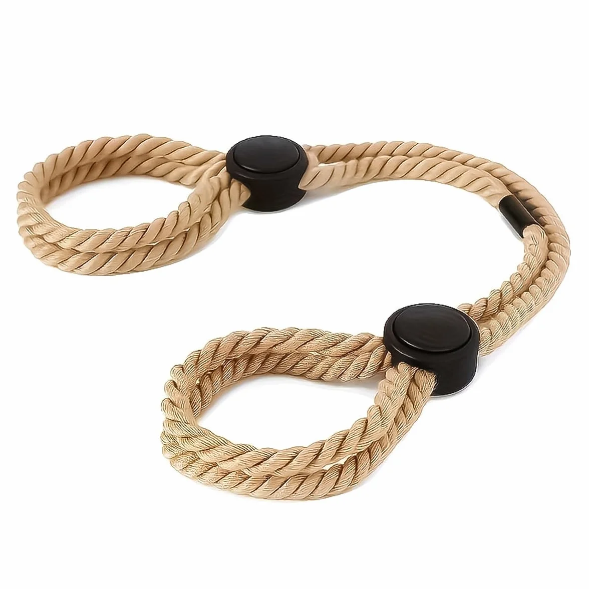 Corda per Bondage 2 Pezzi, Giochi Intimi per Mani Caviglie Petto Corpo Intero (Rosso/Giallo)