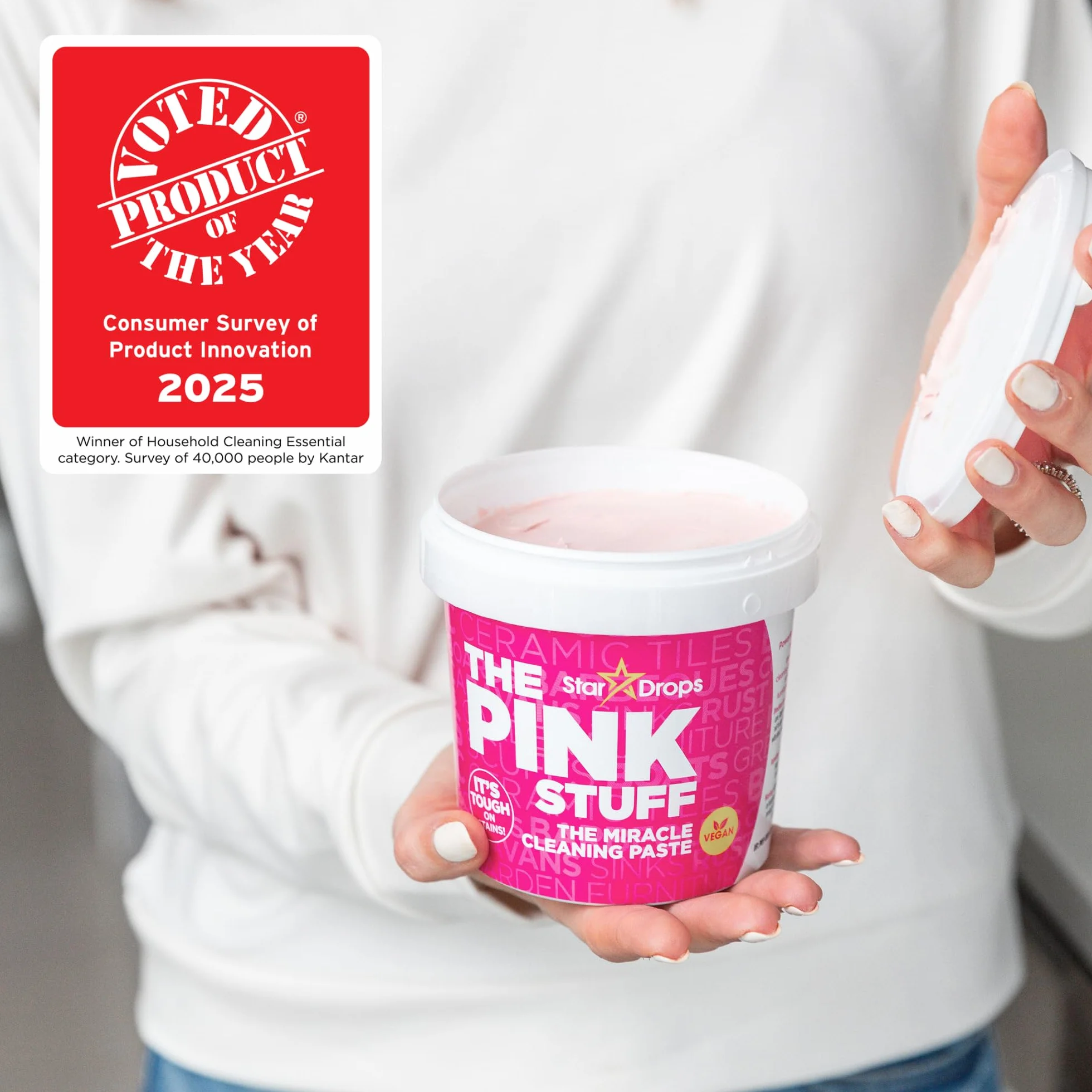THE PINK STUFF Pasta Detergente Miracolosa 850 G