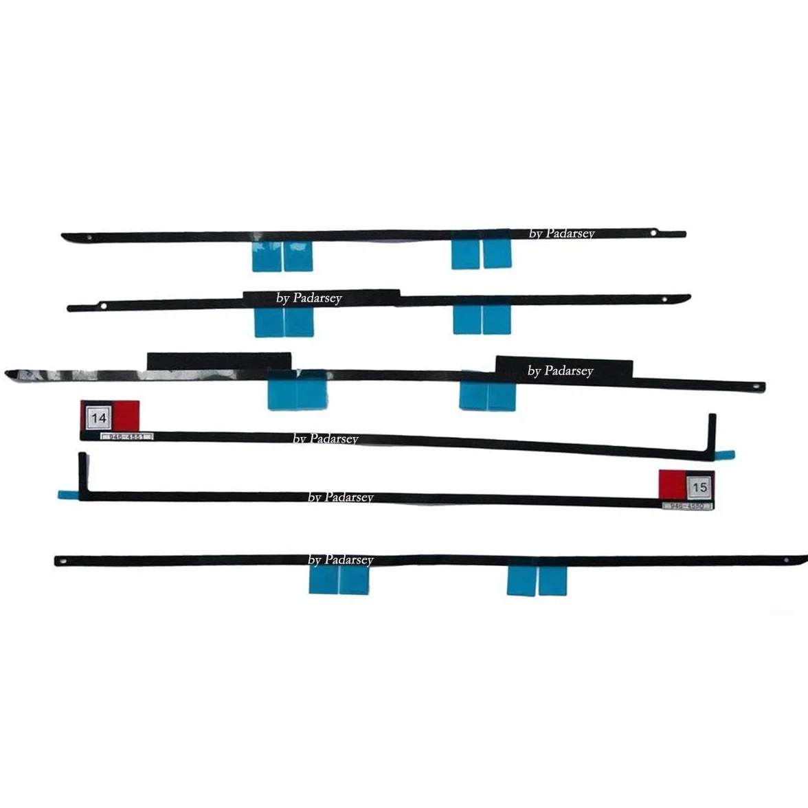 (076-1444) LCD Display Screen Strisce Adesive Nastro Compatibile per iMac 27" A1419 (fine 2012- metà 2017)