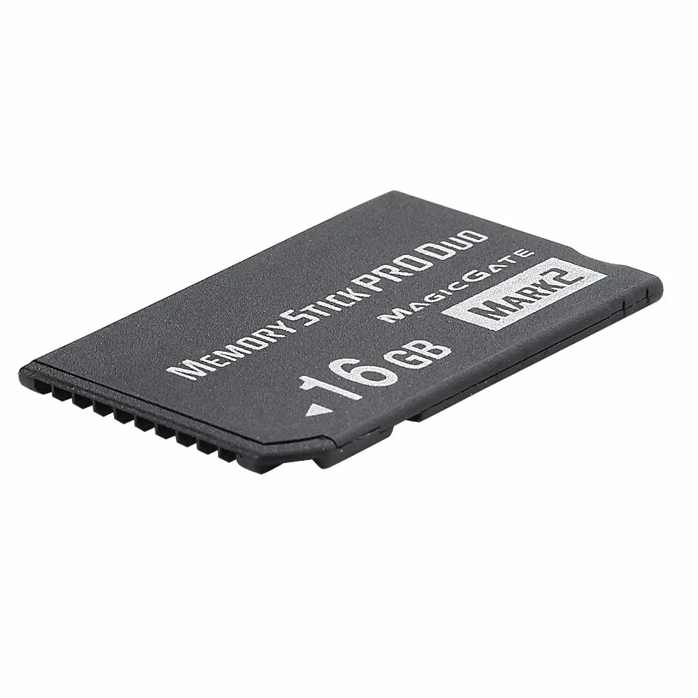 Scheda di memoria Memeory Stick Pro Duo (Mark2) ad alta velocità da 16 GB, compatibile con Sony PSP1000, 2000, 3000