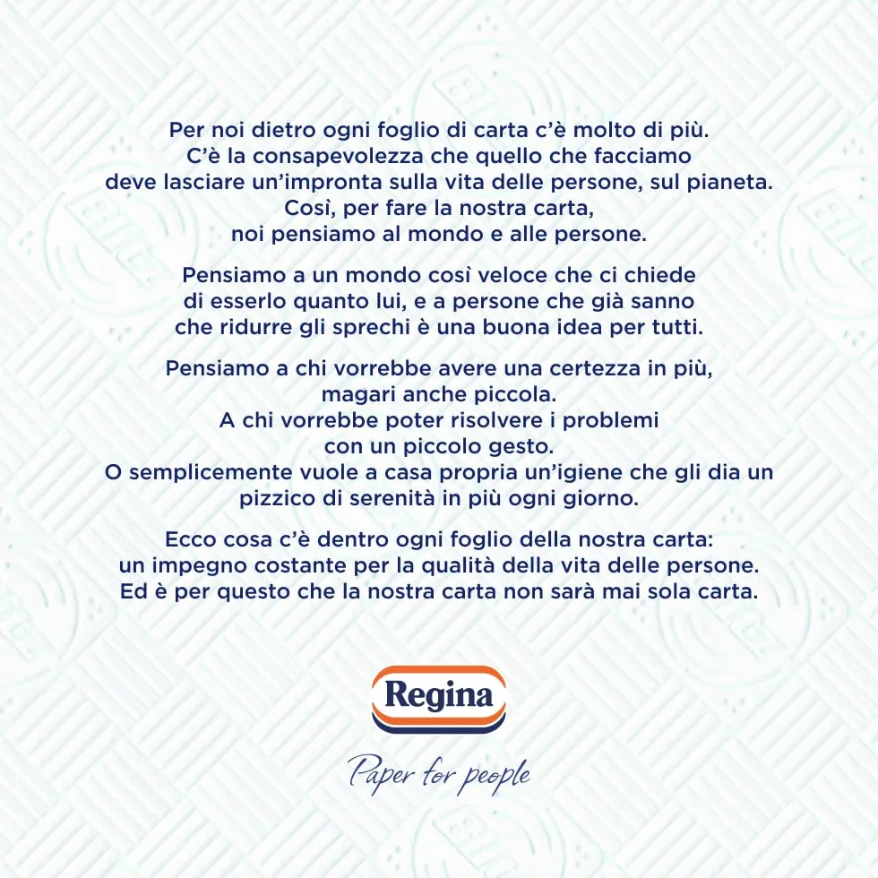 Regina Blitz Carta Casa 100 Maxi Fogli 3 Veli Carta Riciclabile FSC