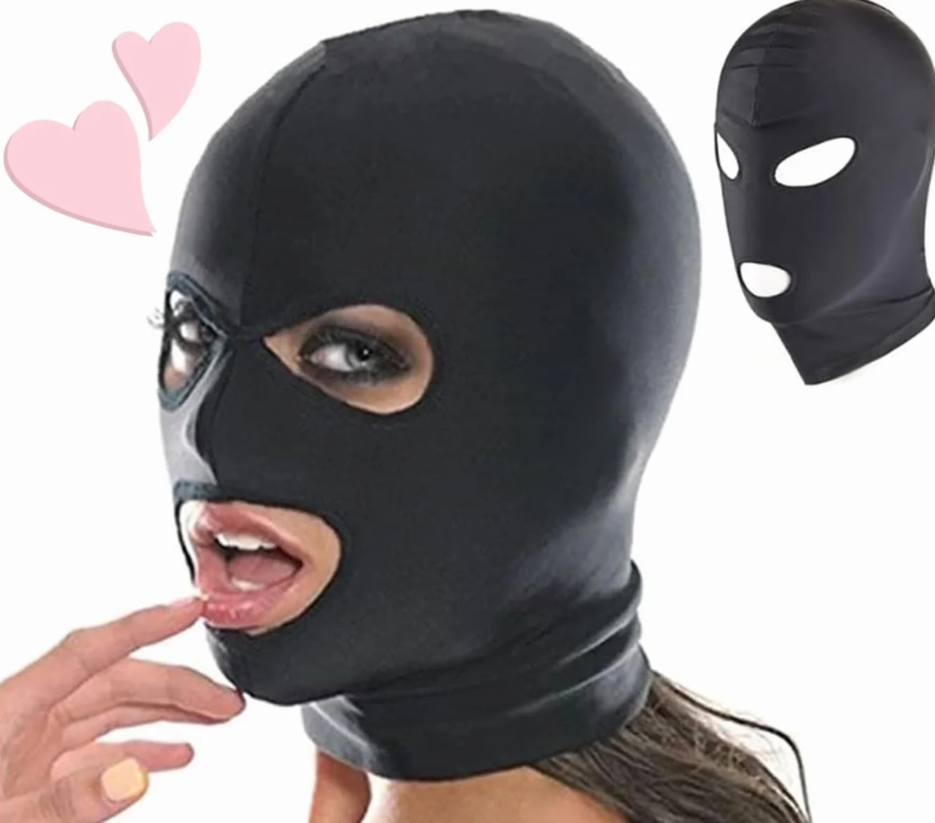 Copricapo Nero Sex Bondage: Stile e Protezione