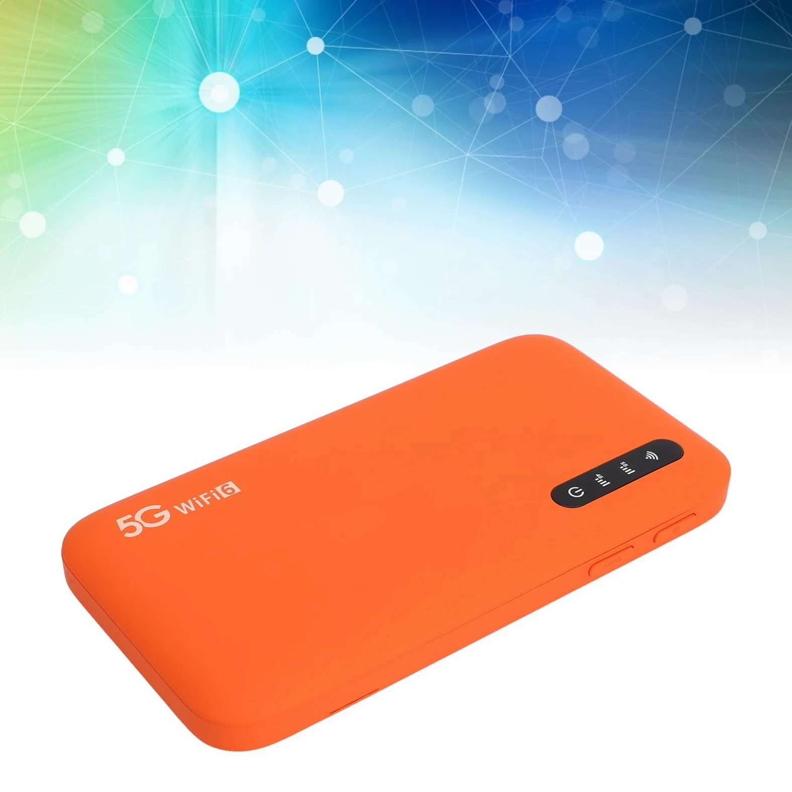Hotspot Mobile 5G, Durata della Batteria 6100 MAh | Router portatile da viaggio, connettività dual band, grado di protezione IP67, supporta 16 dispositivi