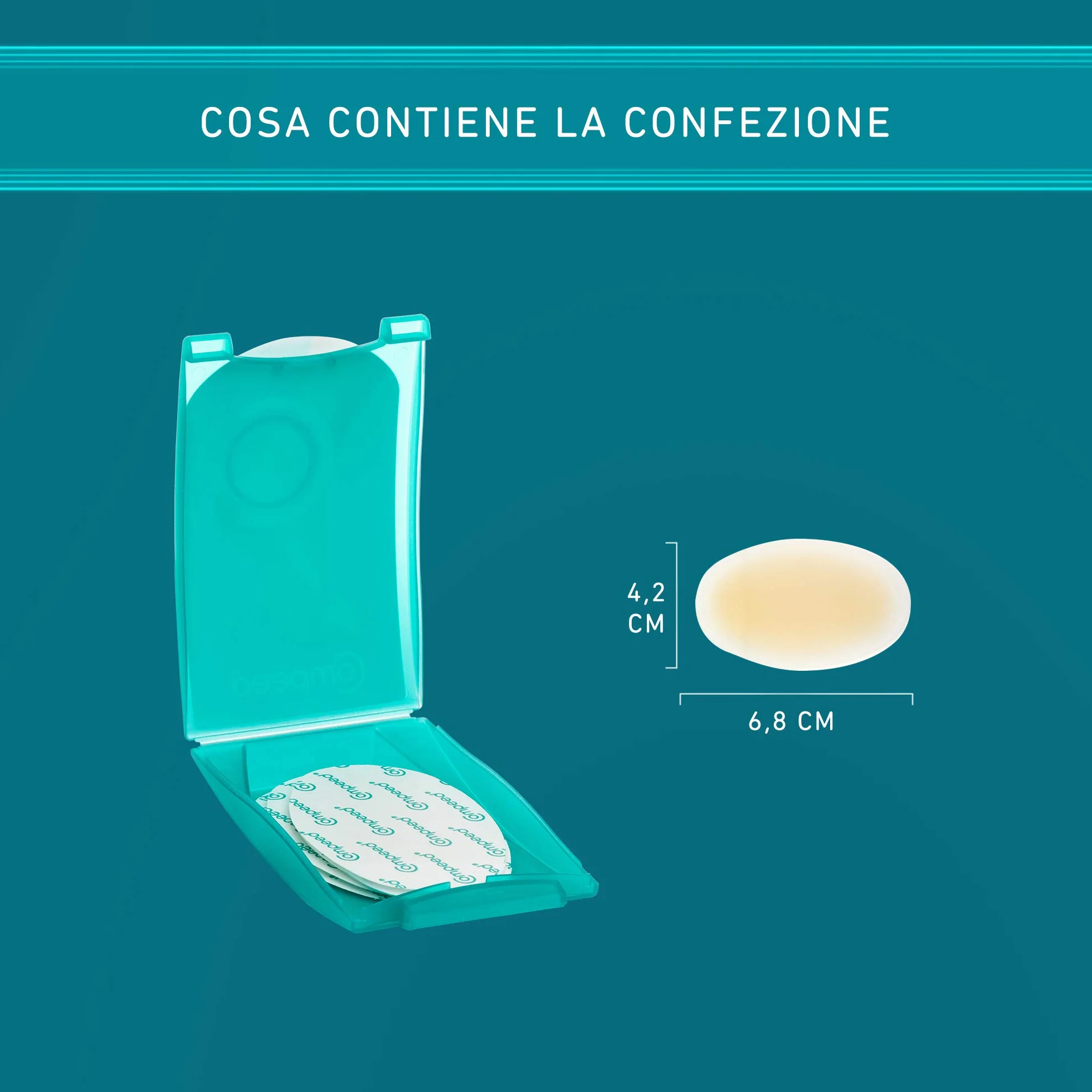 COMPEED Cerotti per vesciche, a lunga durata e guarigione veloce - 5 pezzi