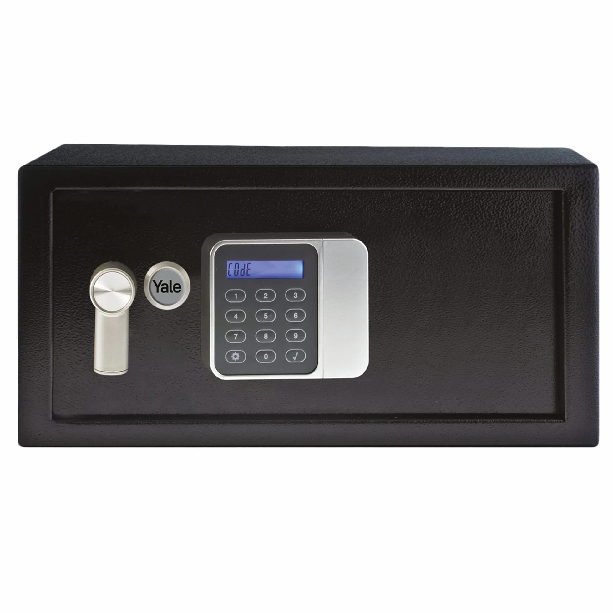 YALE Cassaforte Serie Guest Safe per Laptop YYLG/200/DB2, Accesso con Codice Pin Digitale, Funzione Codice Master, Bulloni di Montaggio a Parete/Pavimento, Versione Corrente