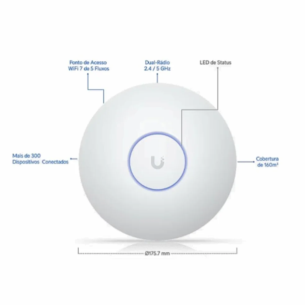 Router UBIQUITI U7-LR Bianco