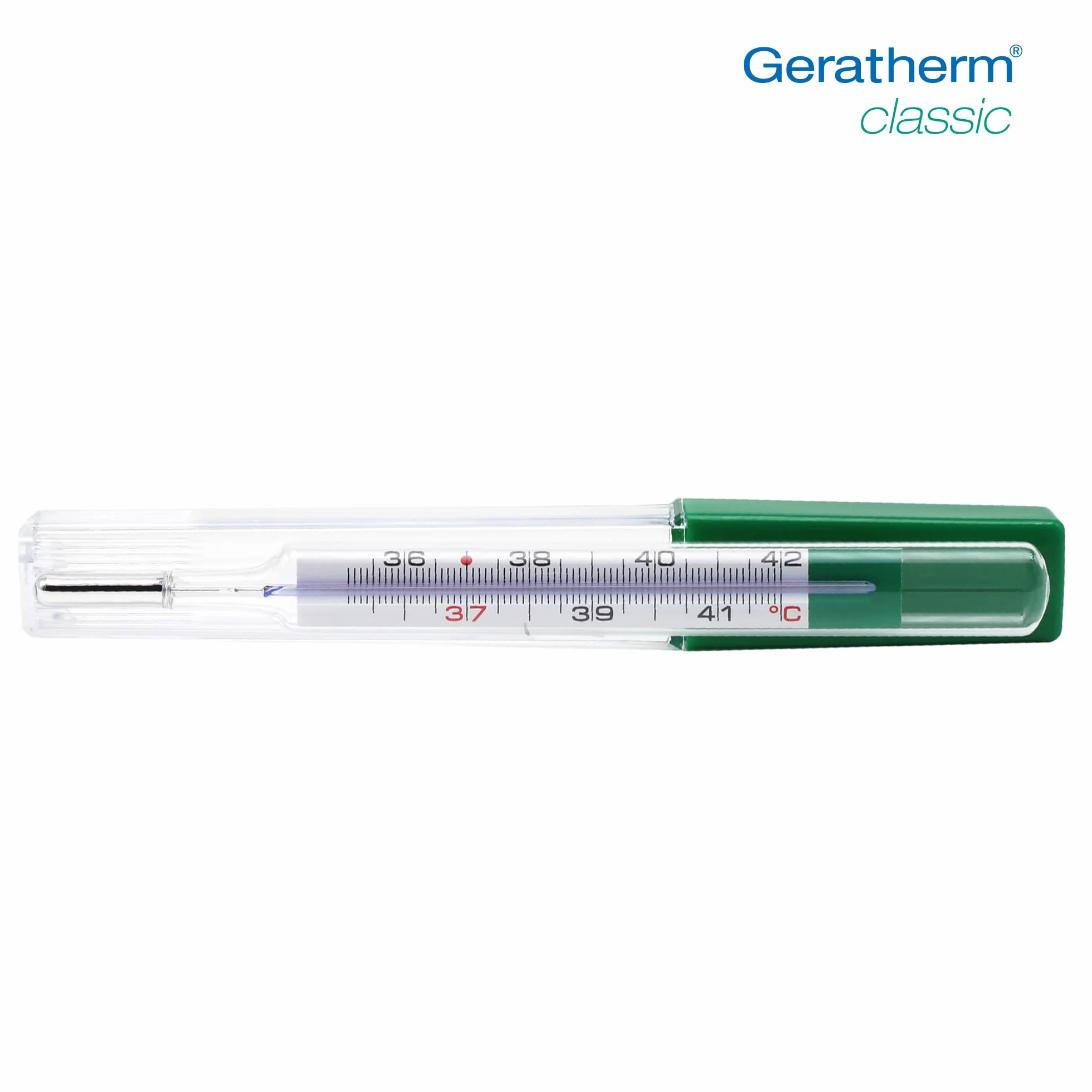 Geratherm Classico termometro analogico senza mercurio, precisione garantita a vita