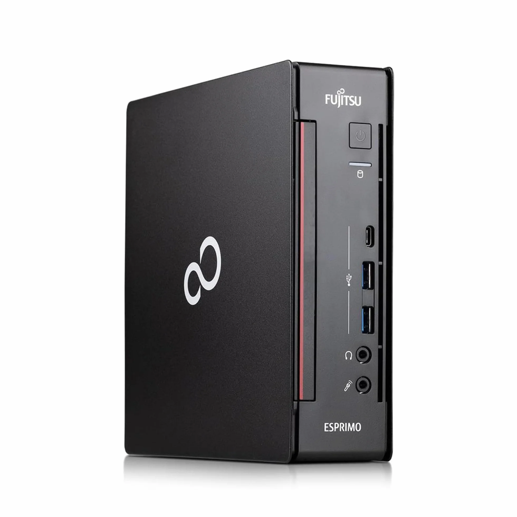 Fujitsu Esprimo Mini PC Desktop Intel i5-7500T 8GB DDR4 SSD 256GB DVI DP Win Ricondizionato