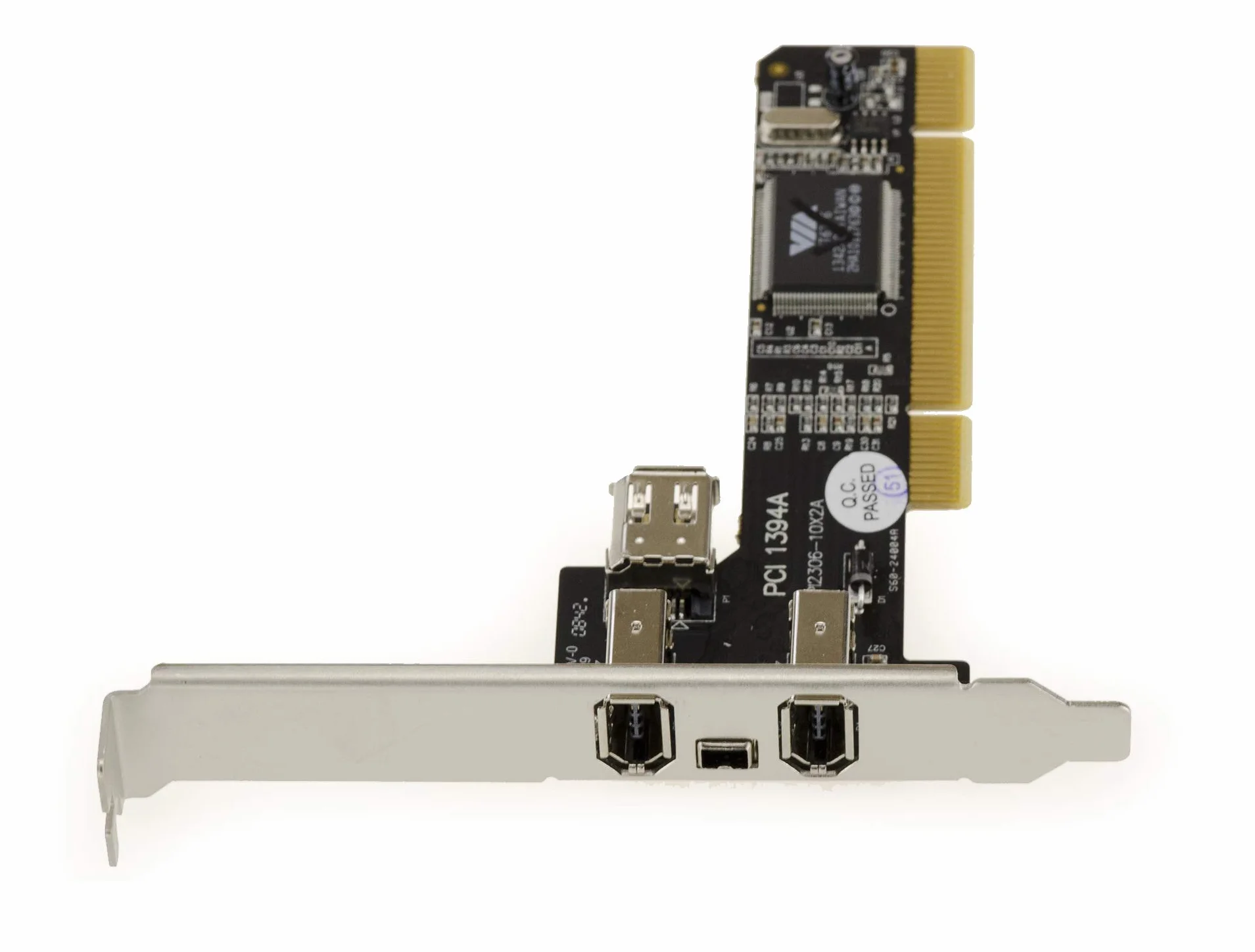 KALEA-INFORMATIQUE Scheda controller PCI-FireWire 400 IEEE1394a a 3+1 porte con chipset Via e cavo ILink da 1,5M in dotazione