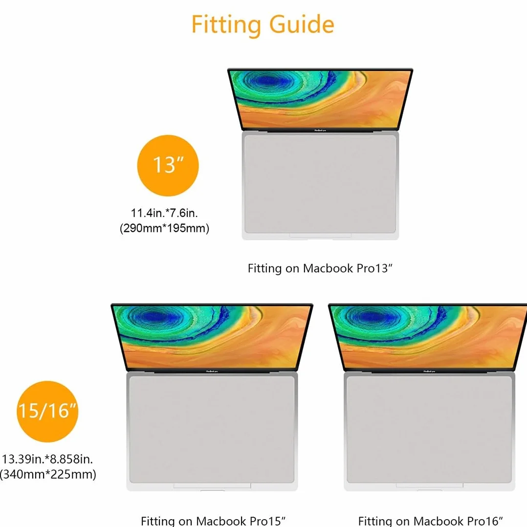 Screen Protezione Imprint Tastiera Fodera in Microfibra e Panno di Pulizia, Protezione Della Tastiera Dello Schermo Panni per Macbooks Air 13