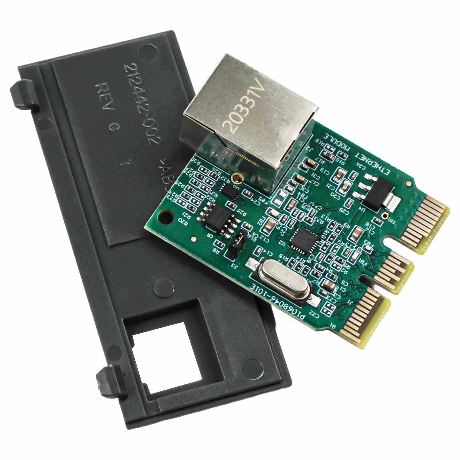 Kit di aggiornamento per scheda di rete cablata Zebra serie ZD410 ZD420 Modulo Ethernet P1080383442 compatibile con stampanti termiche per etichette desktop 203dpi 300dpi