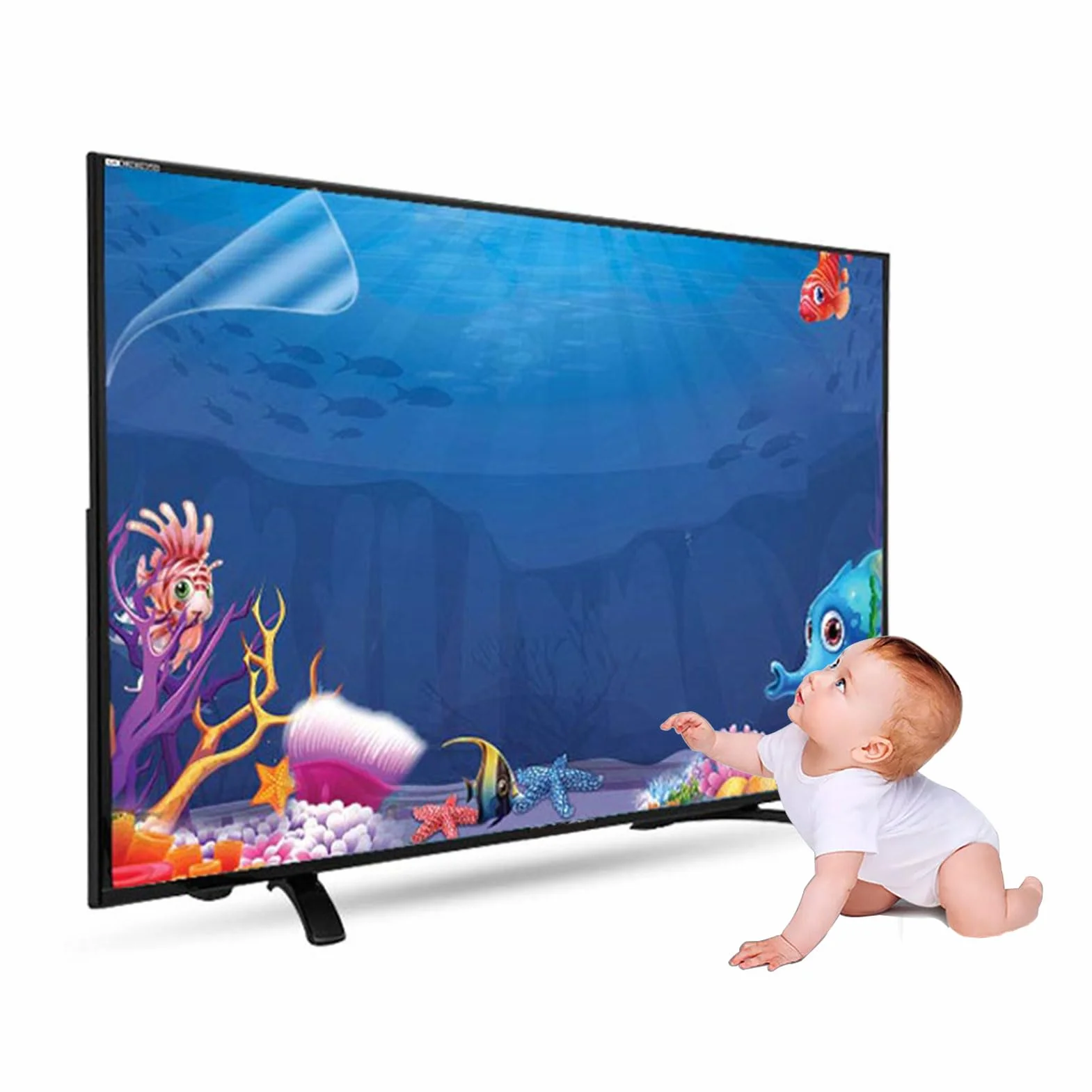 Monitor da 32-75 Pollici Monitor Anti Glare Screen, Anti-Abbagliamento, Anti-Graffio, Blocchi 96% UV Blue Light Protection,34" 815 * 345