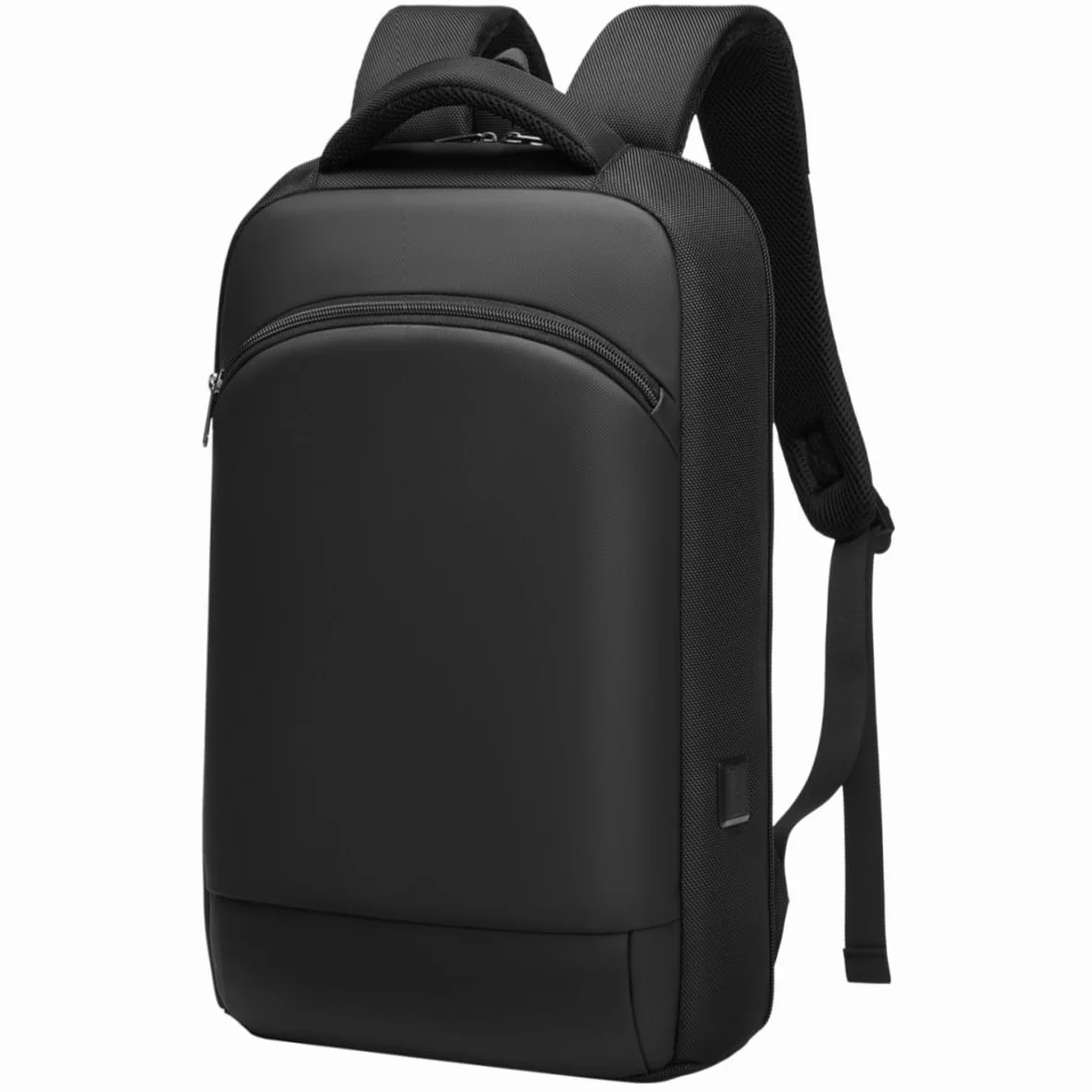 Zaino Porta PC 15.6 Pollici Uomo Donna Lavoro Impermeabile Antifurto con Porta USB per Uffico Università Scuola Viaggio Business-Nero