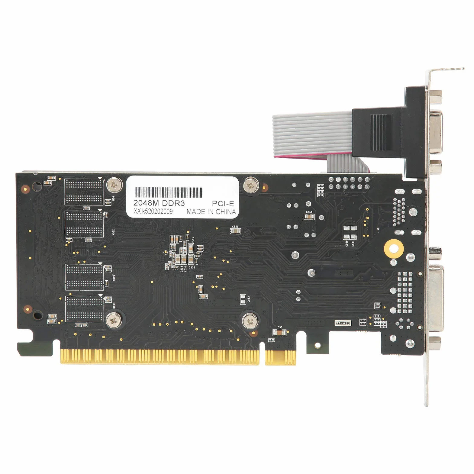 Scheda Grafica GT730 da 2 GB, DDR3, 64 Bit, PCI Express 2.0, 810/1200 MHz, Scheda Video per PC Desktop, Supporta API 3D DirectX 11