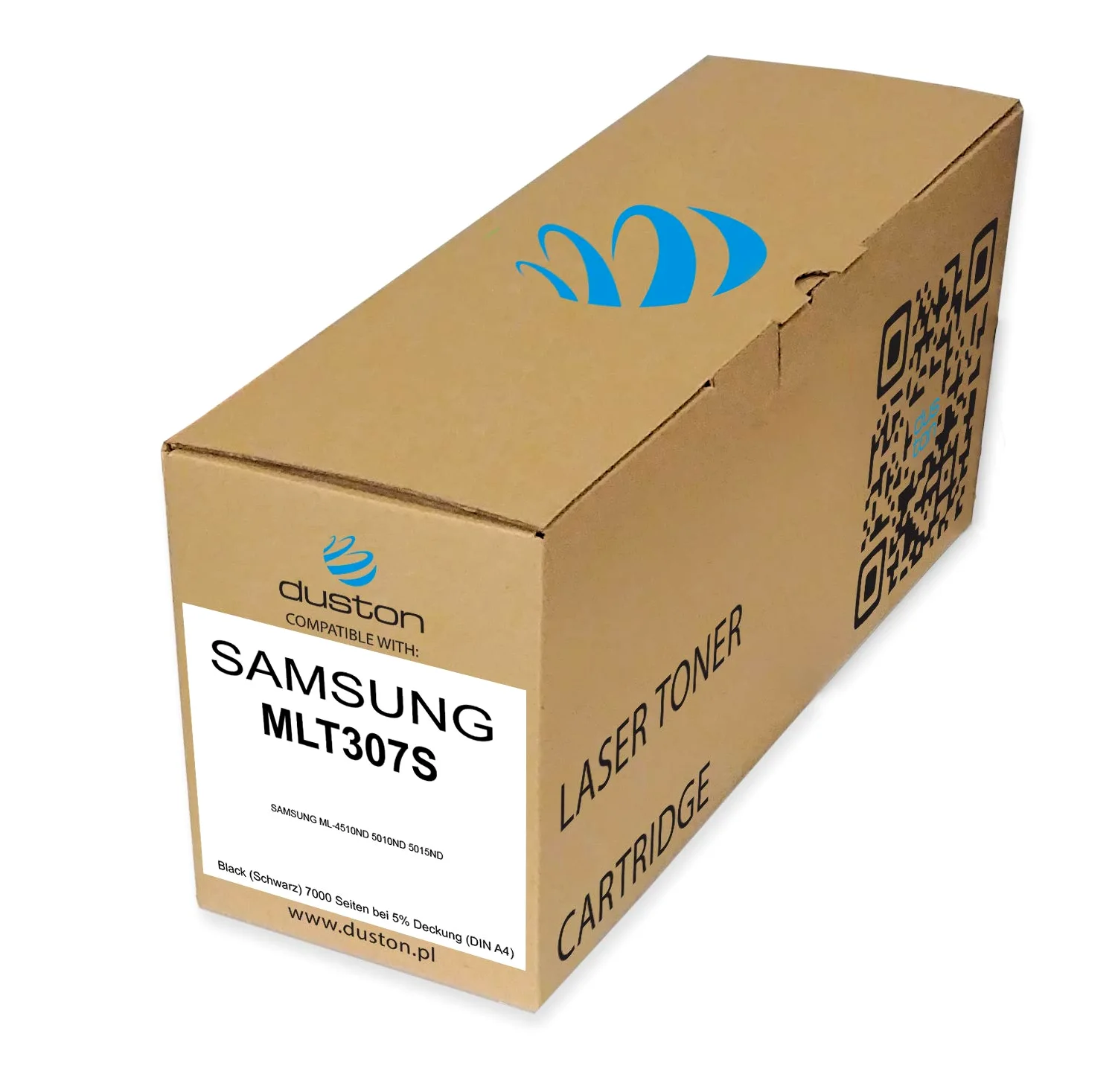 duston MLT307S, MLT-D307S Toner nero rigenerato compatibile con Samsung ML-4510ND 5010ND 5015ND