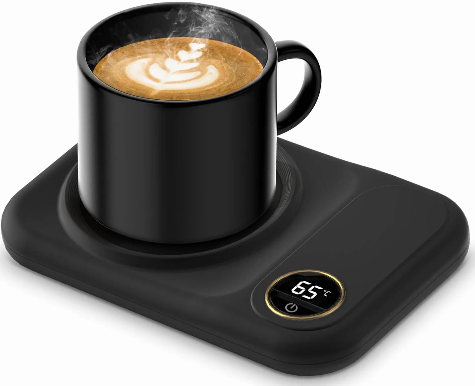 USB Elettrico Riscaldatore per Caffè Mantiene Caldo il Caffè, 3 Livelli di Temperatura 45°C / 55°C / 65°C – Riscaldatore Elettrico USB per Bevande da Caffè