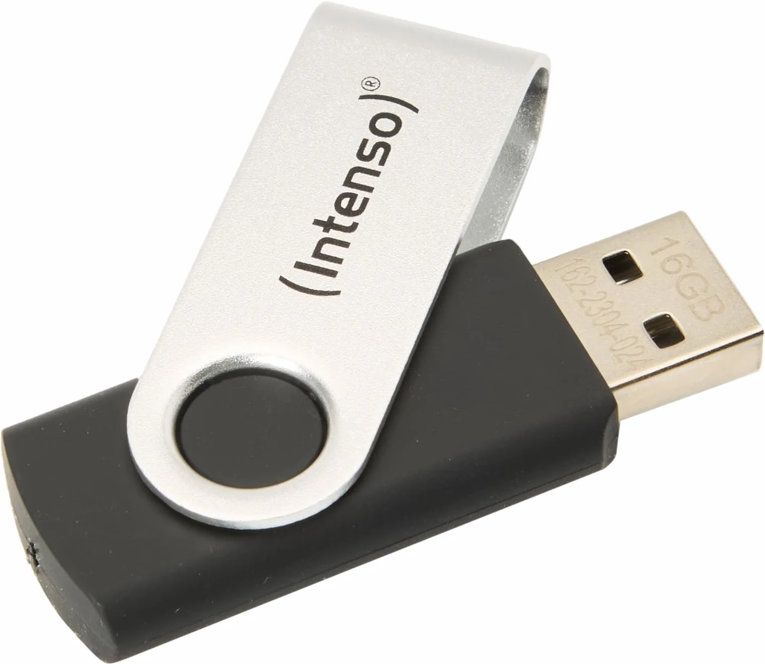 Intenso Basic Line Chiavetta USB 16 GB Pendrive USB 2.0 Silver Black