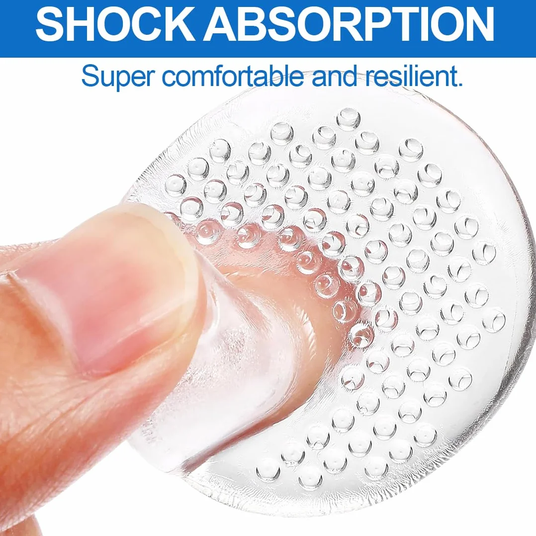 Infradito Sandali Toe Protector Pad Antiscivolo Silicone Inserti 12 Pezzi