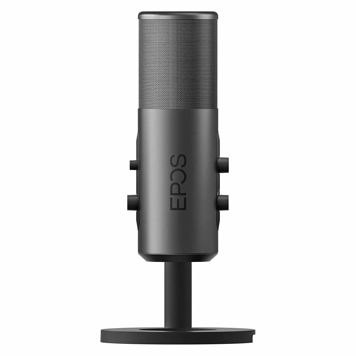 EPOS Microfono per PC B20 - Cavo da 2,9 m - Microfono USB C di Alta Qualità con Controlli Audio - Microfono Gaming Compatibile con PC, Mac e PS4/5 - Supporto Microfono Incluso, Gray