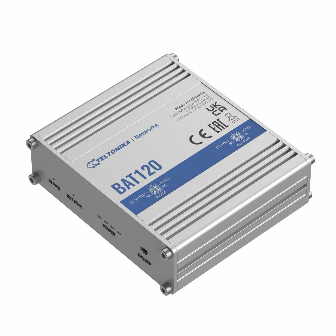 Gruppo di Continuità UPS Industriale DC | Alimentazione 9–30 V | Batteria Integrata 17 Wh | Protezione Sovratensione | Design Compatto