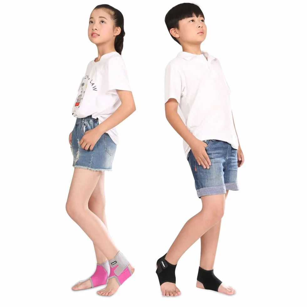 EULANT Supporto per Caviglia Bambini, 1 Paio Compressione Cavigliera Sportiva Corsa Ciclismo
