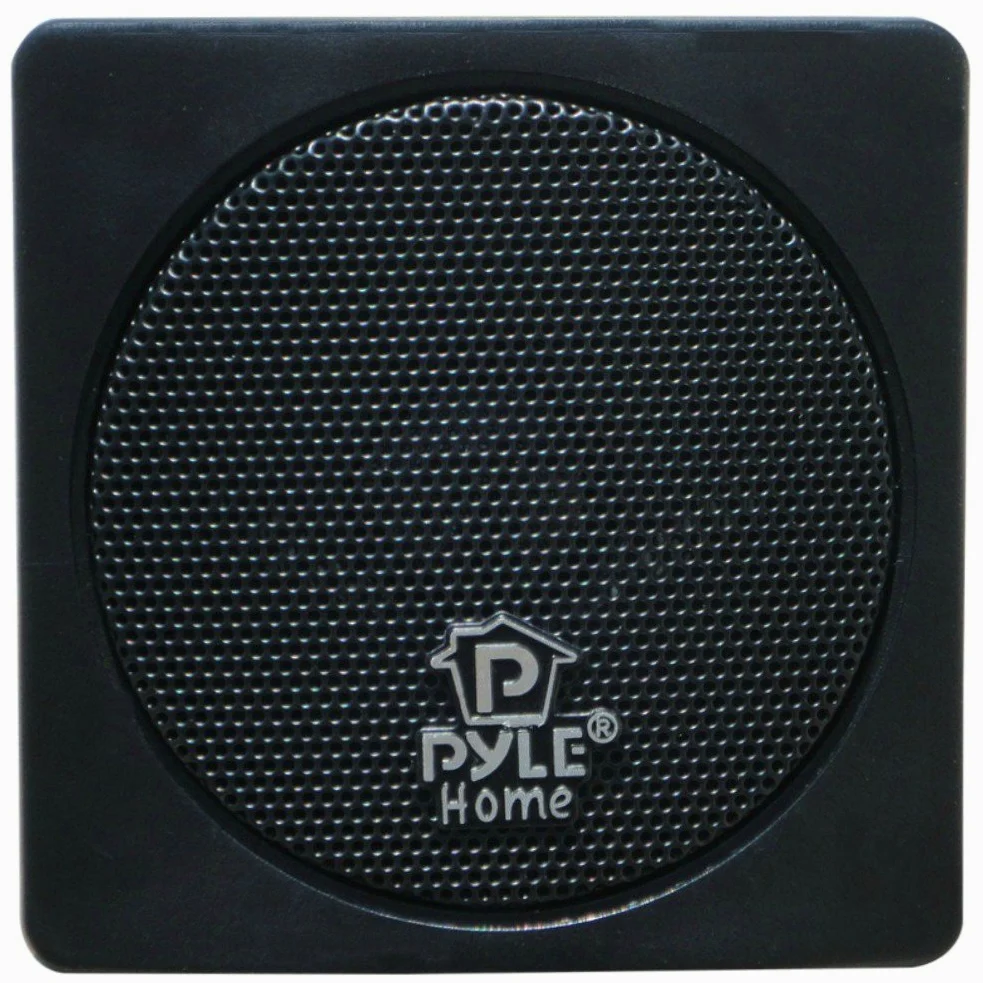 COPPIA DI CASSE CUBO PASSIVE PYLE PCB3BK NERE DA 100 WATT RMS E 200 WATT MAX A COPPIA DA 9,00 CM QUADRATE PER INTERNI PC TABLET TV MP3 DOLBY DIGITAL SURROUND O COME SATELLITI PER IMPIANTO HOME THEATHER O AUTO CASA CAMPER SCRIVANIA TAVOLO