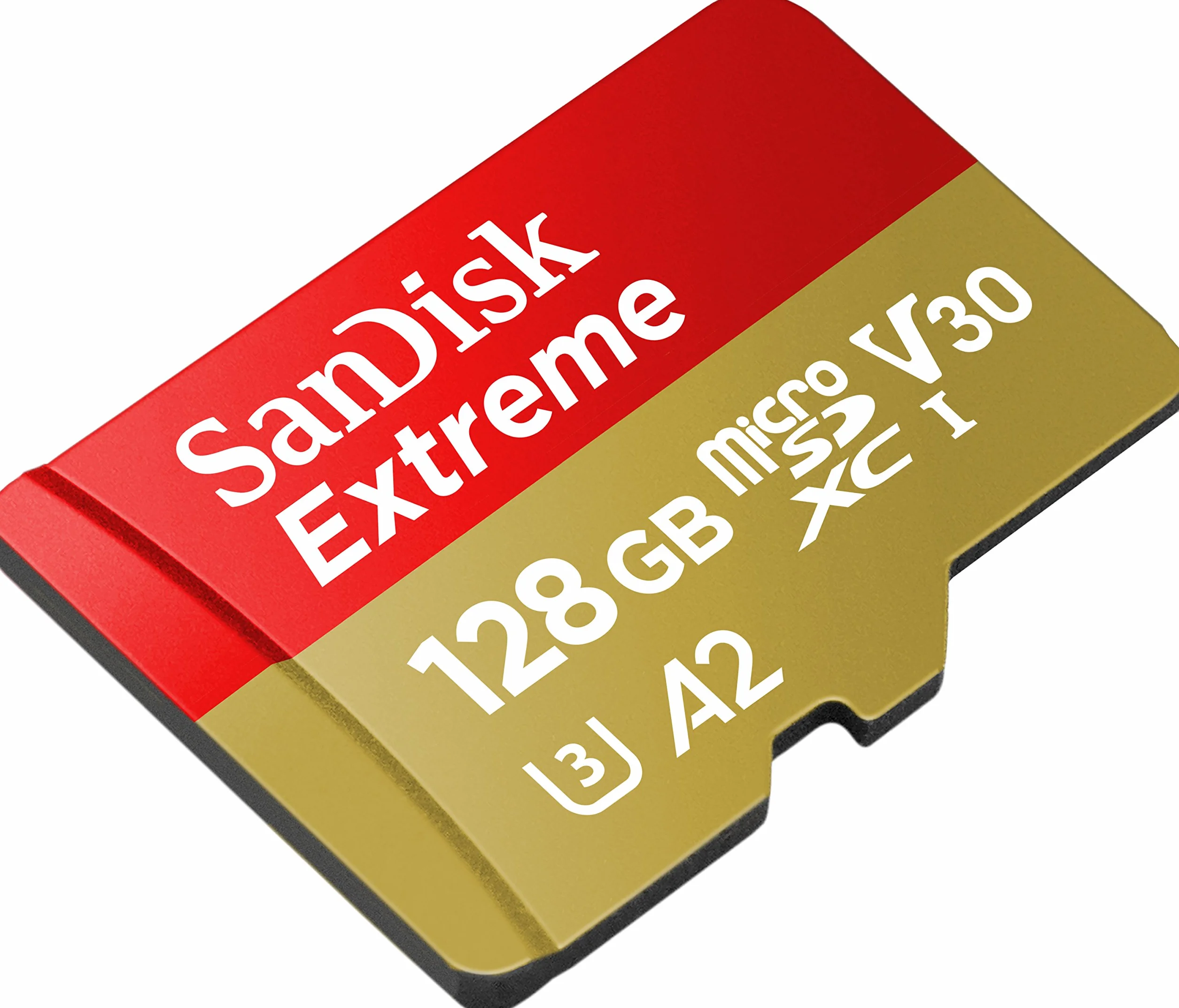 SanDisk 128 GB Extreme scheda microSDXC per gaming mobile, fino a 190 MB/s, prestazioni app A2, UHS-I, Classe 10, U3, V30